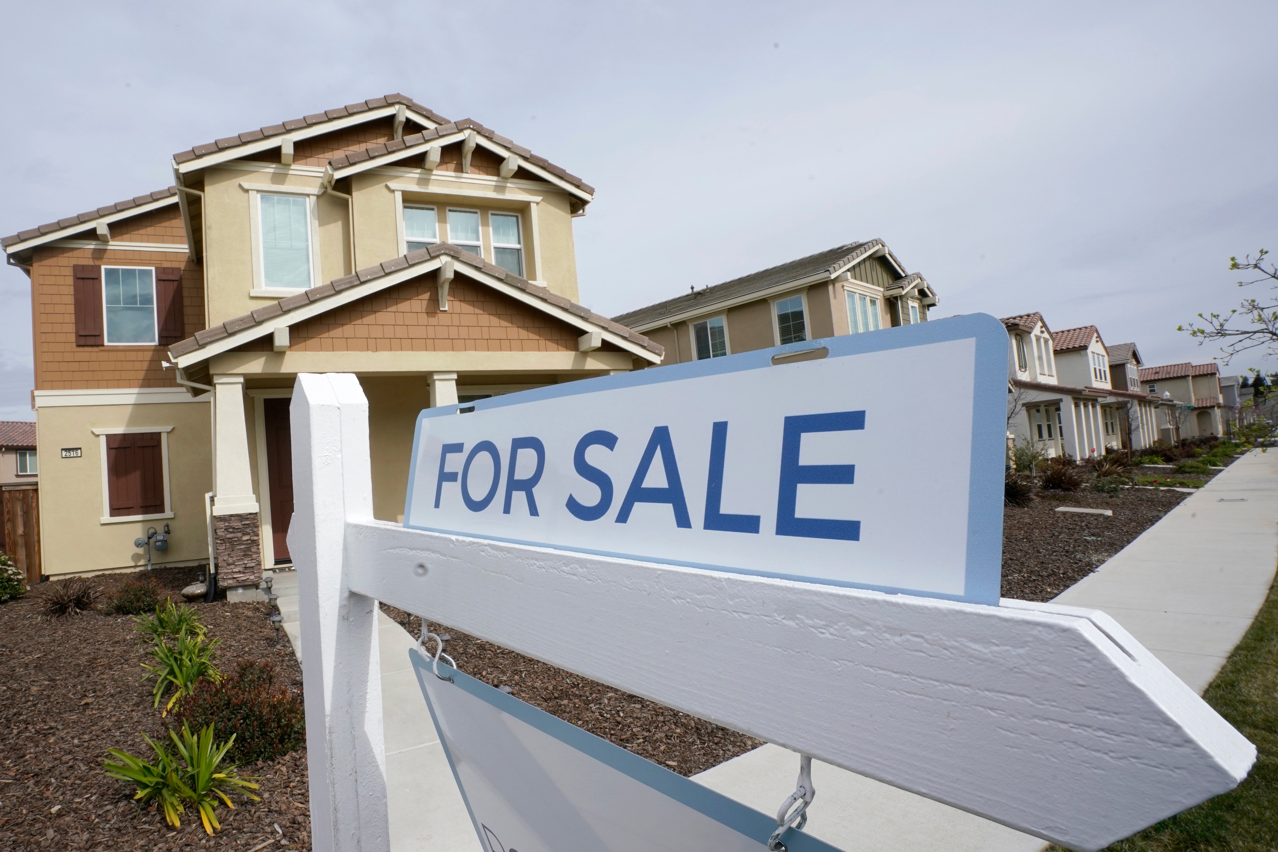 In June, the median home sale rose to $442,525, according to brokerage Redfin