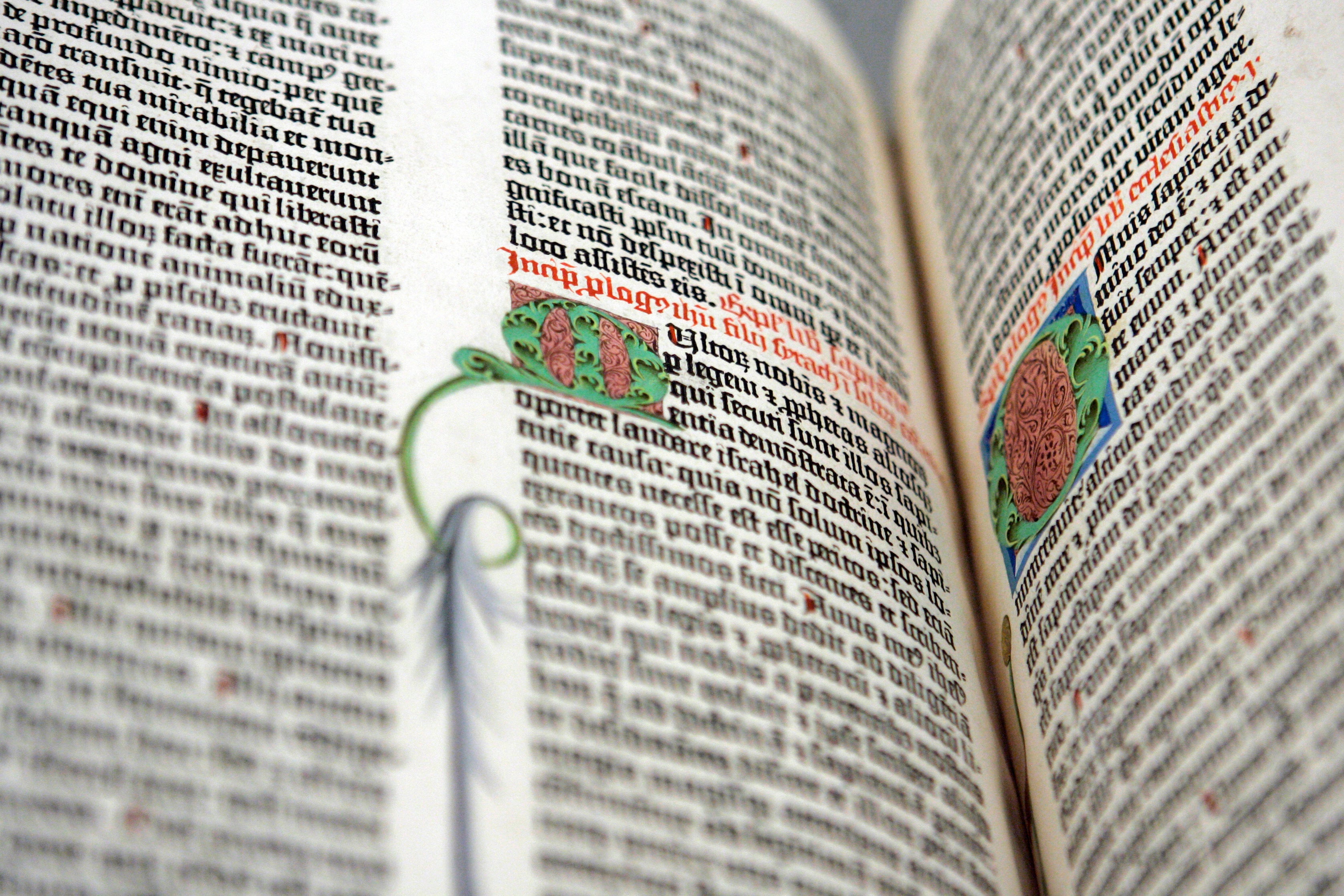 Gutenberg Bibles Explainer