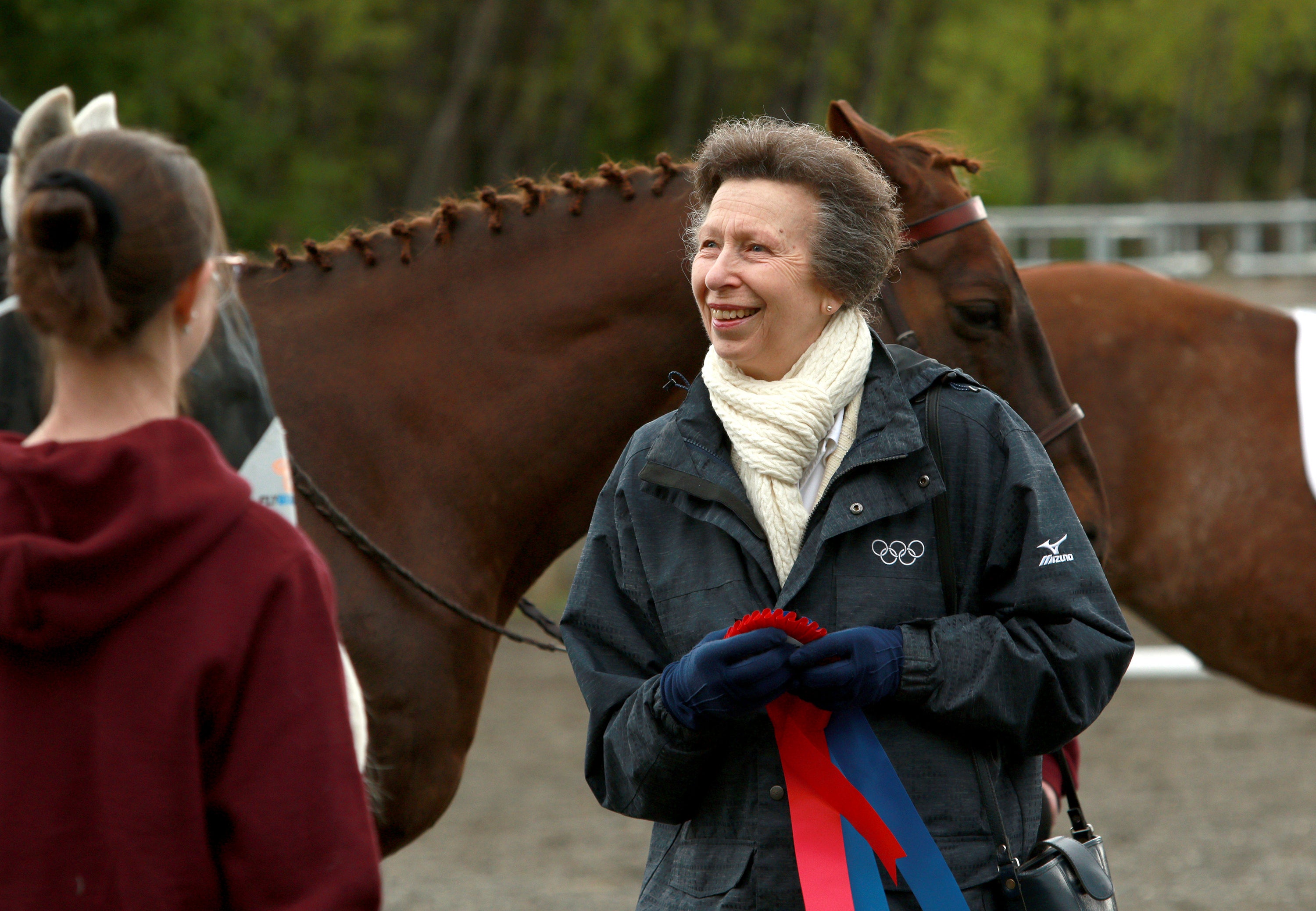 Princess Anne is currently in hospital after being kicked by a horse