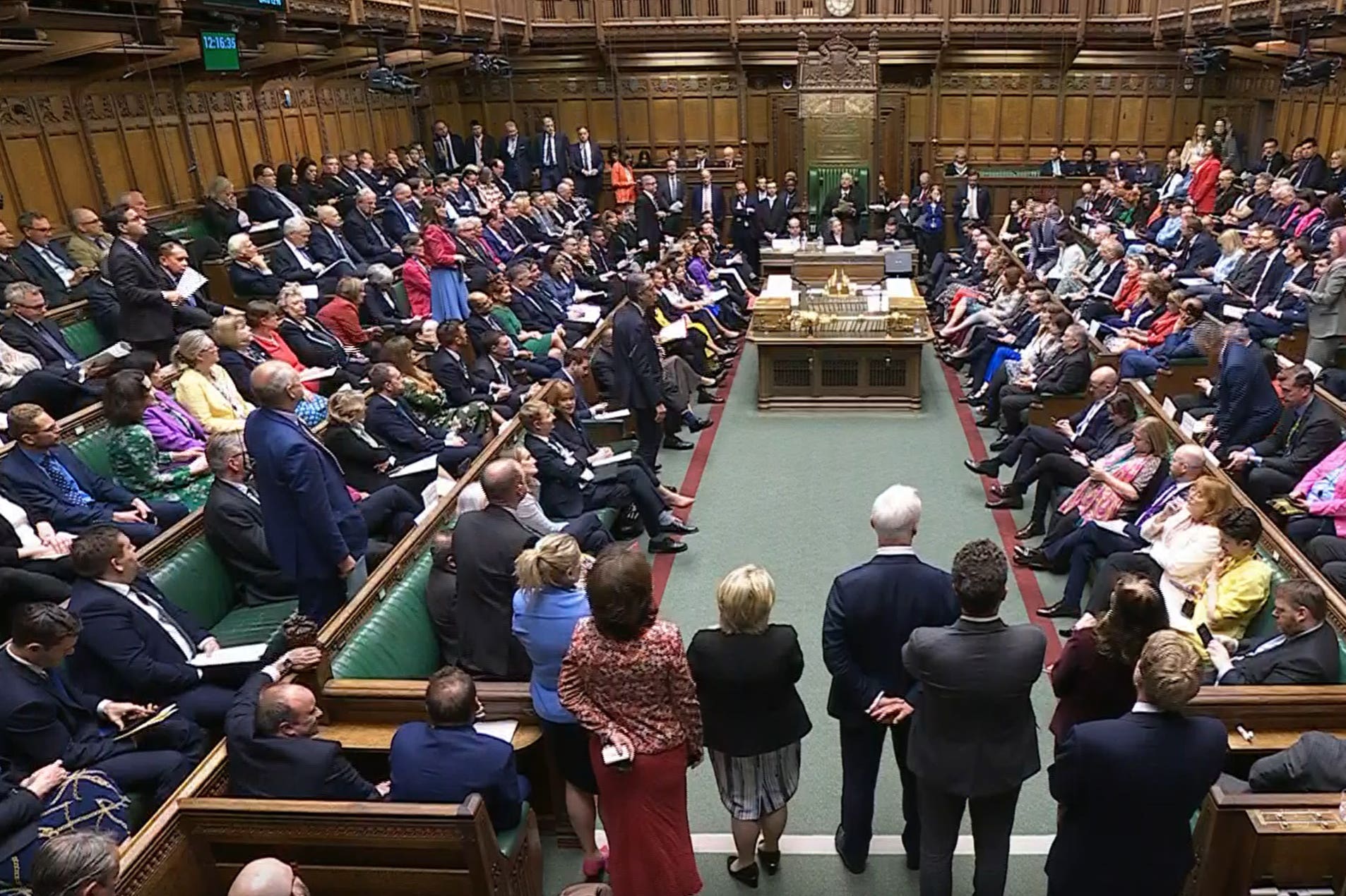 Some Conservatives have said Labour could get a ‘supermajority’ (House of Commons/UK Parliament/PA)