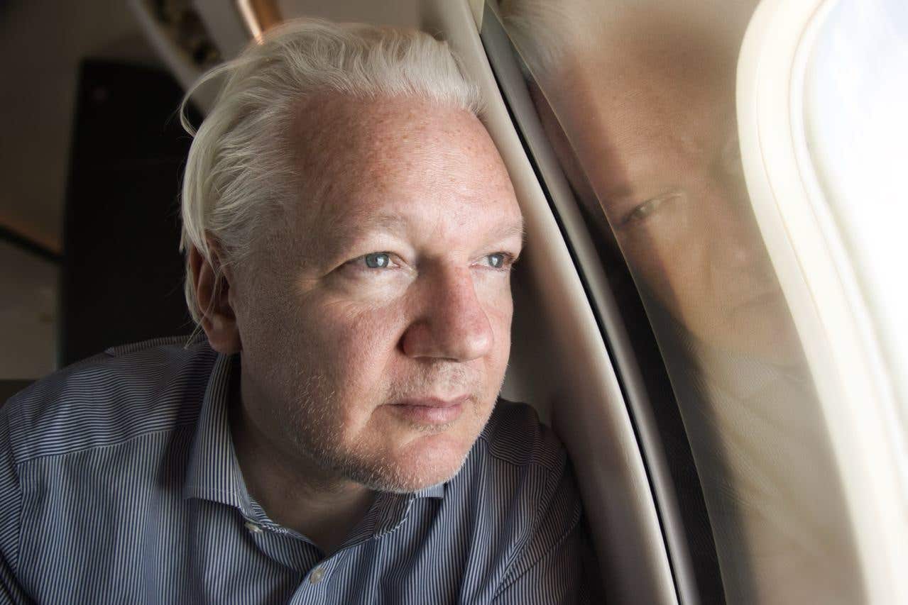 Julian Assange is on his way to freedom (Screengrab/WikiLeaks/PA)