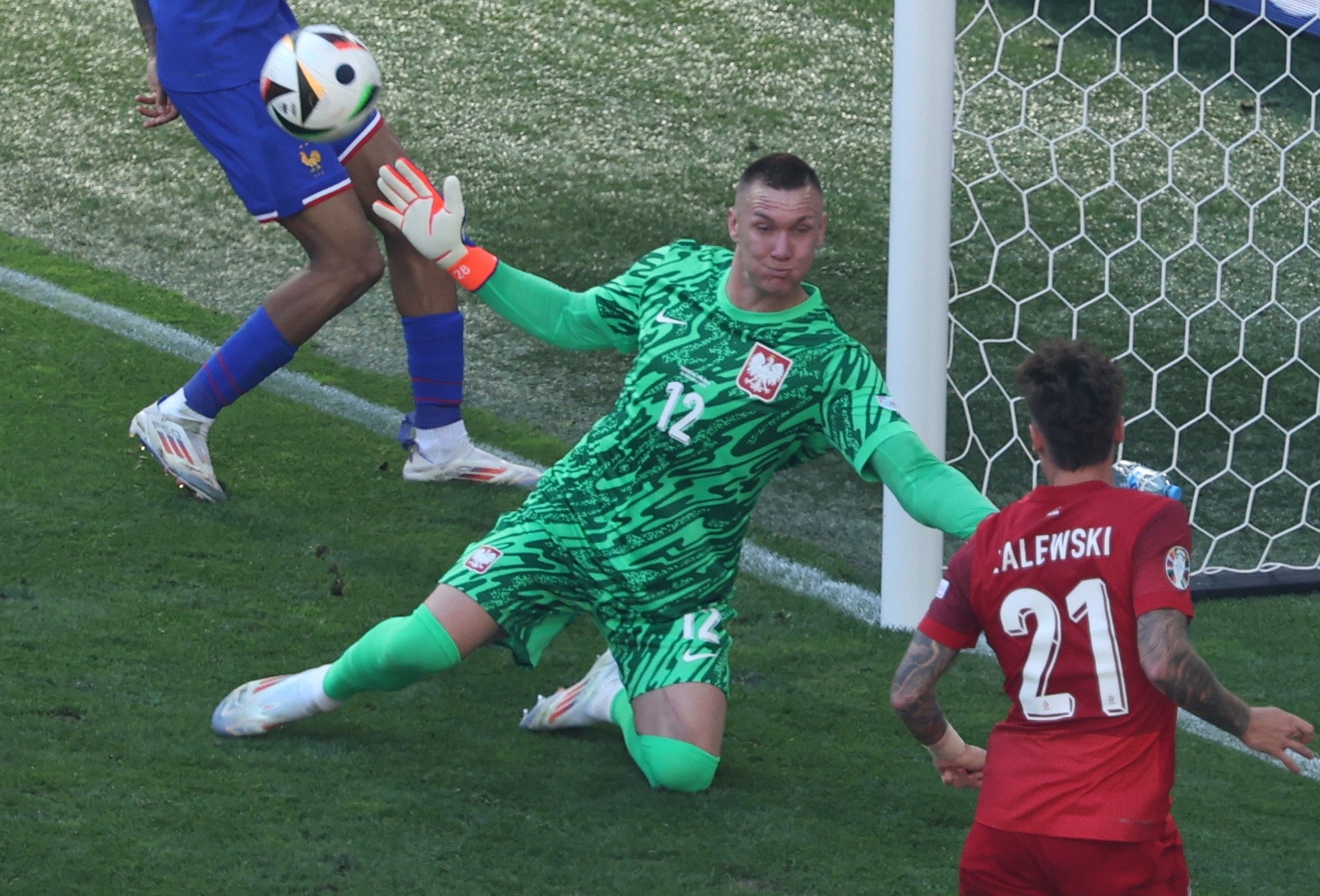 Lukasz Skorupski provided a goalkeeping masterclass for Poland.