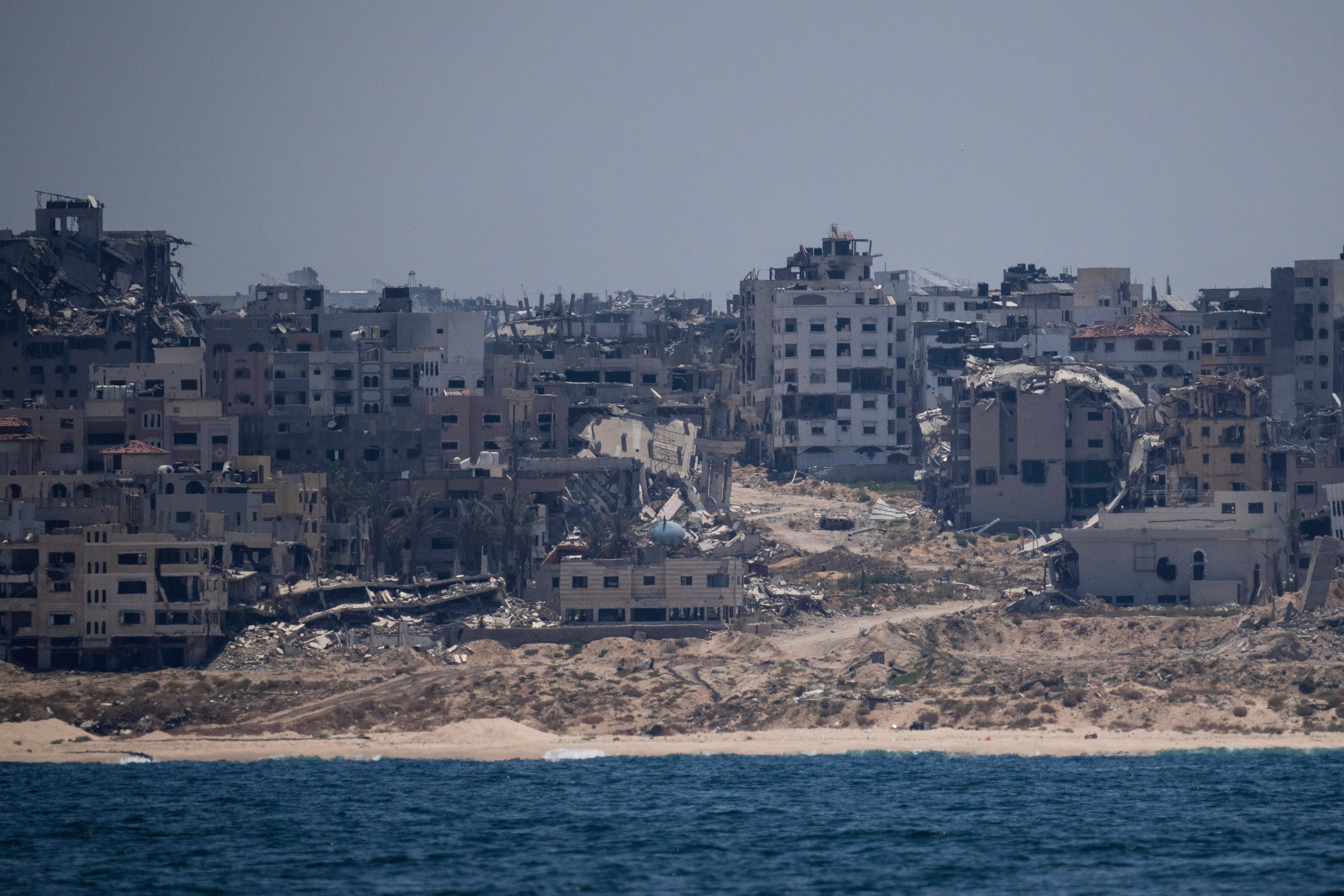 Israel Palestinians Gaza Pier