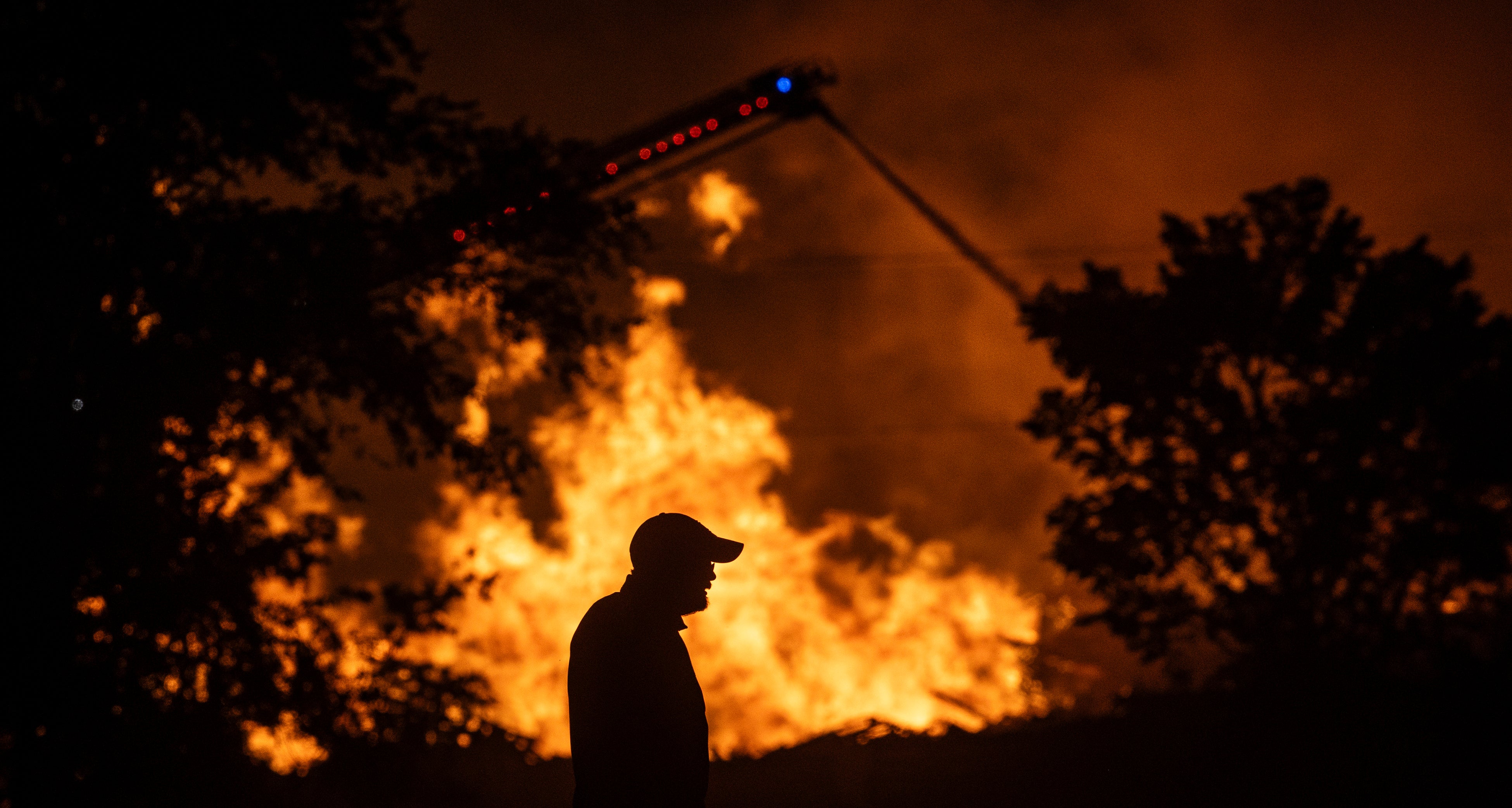Recycling Plant Fire