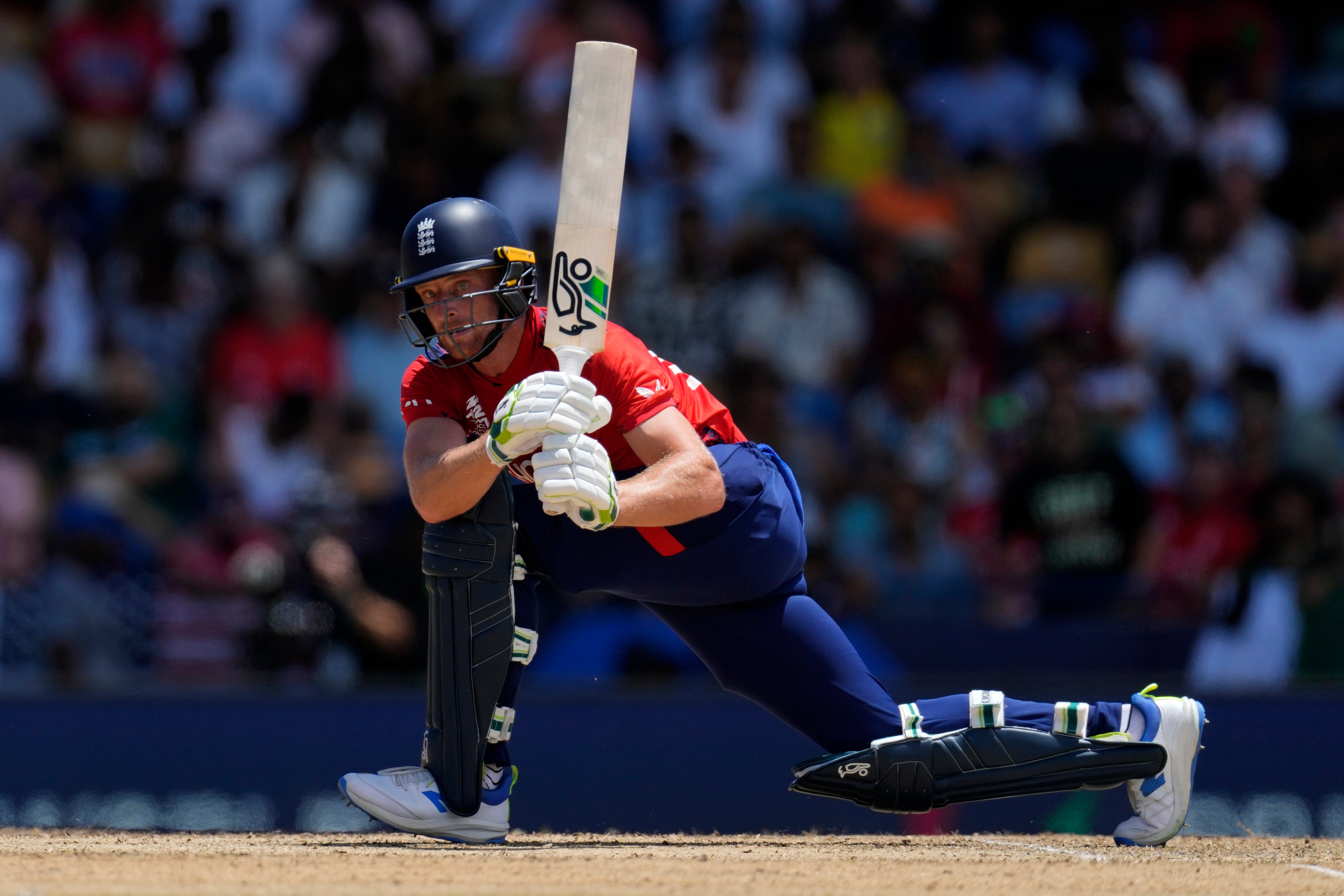 Jos Buttler will hope to lead England into the T20 World Cup final