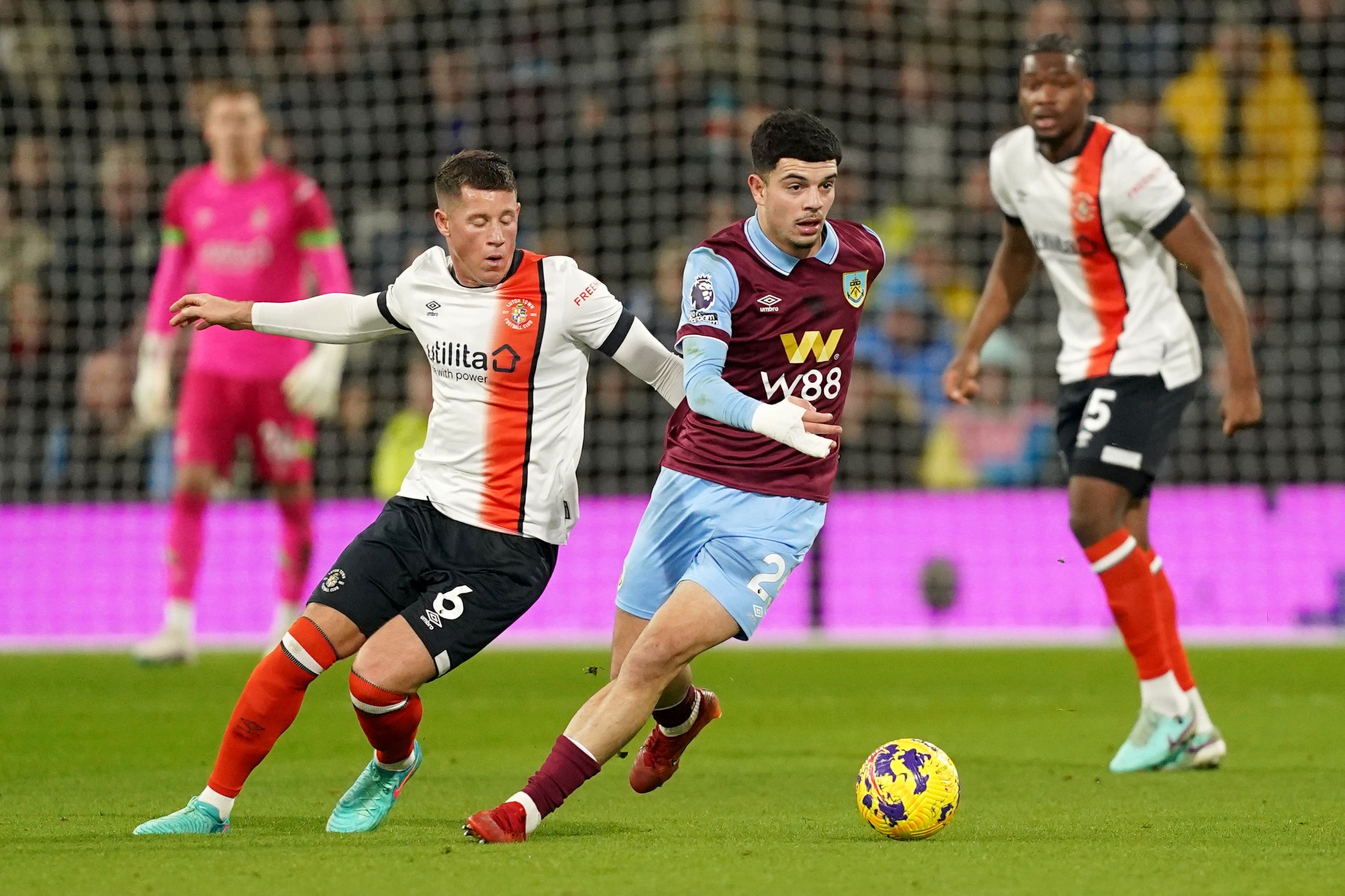 Luton and Burnley will renew their rivalry in the Championship