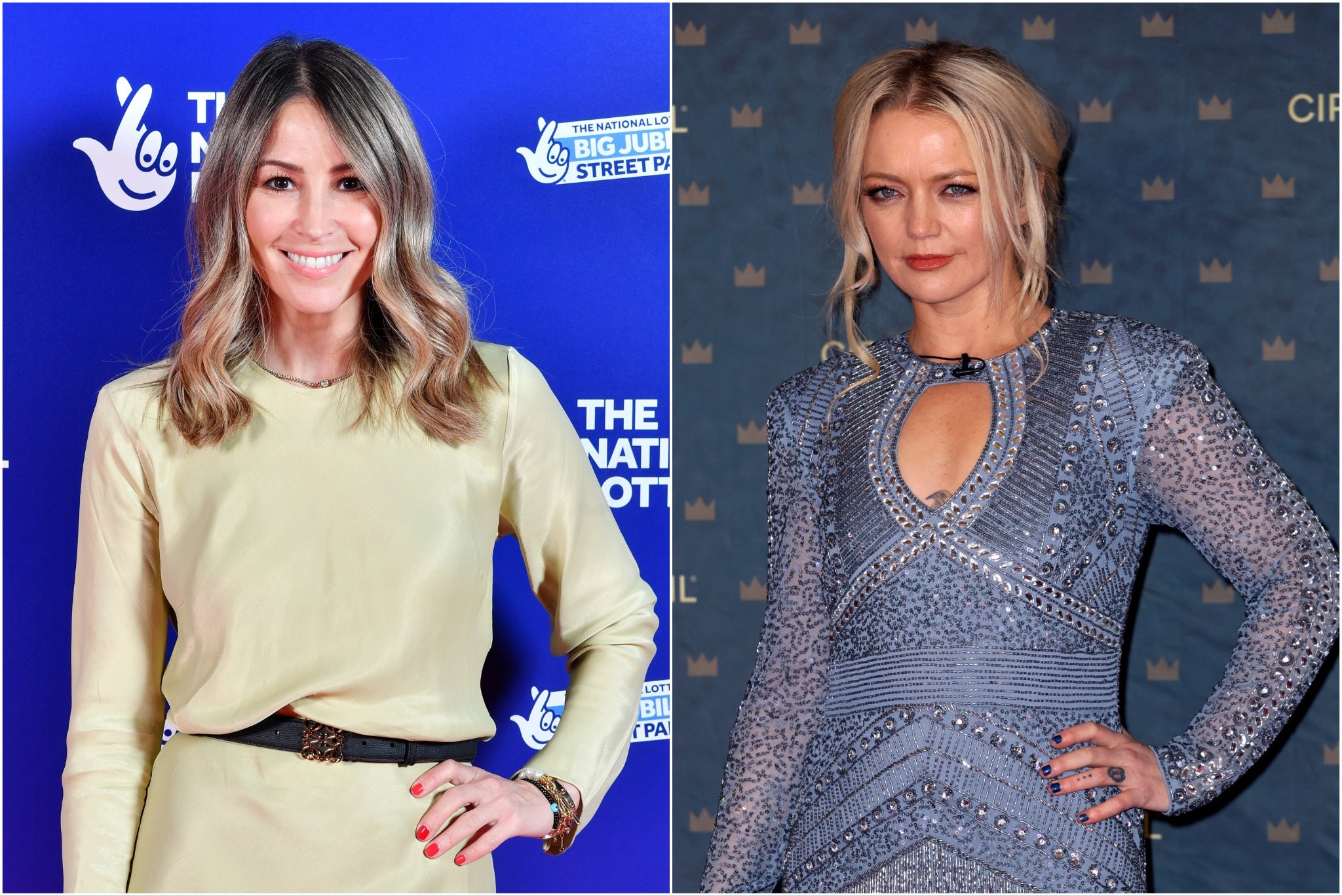 Rachel Stevens shut down a question over her former bandmate Hannah Spearitt’s exit from S Club 7