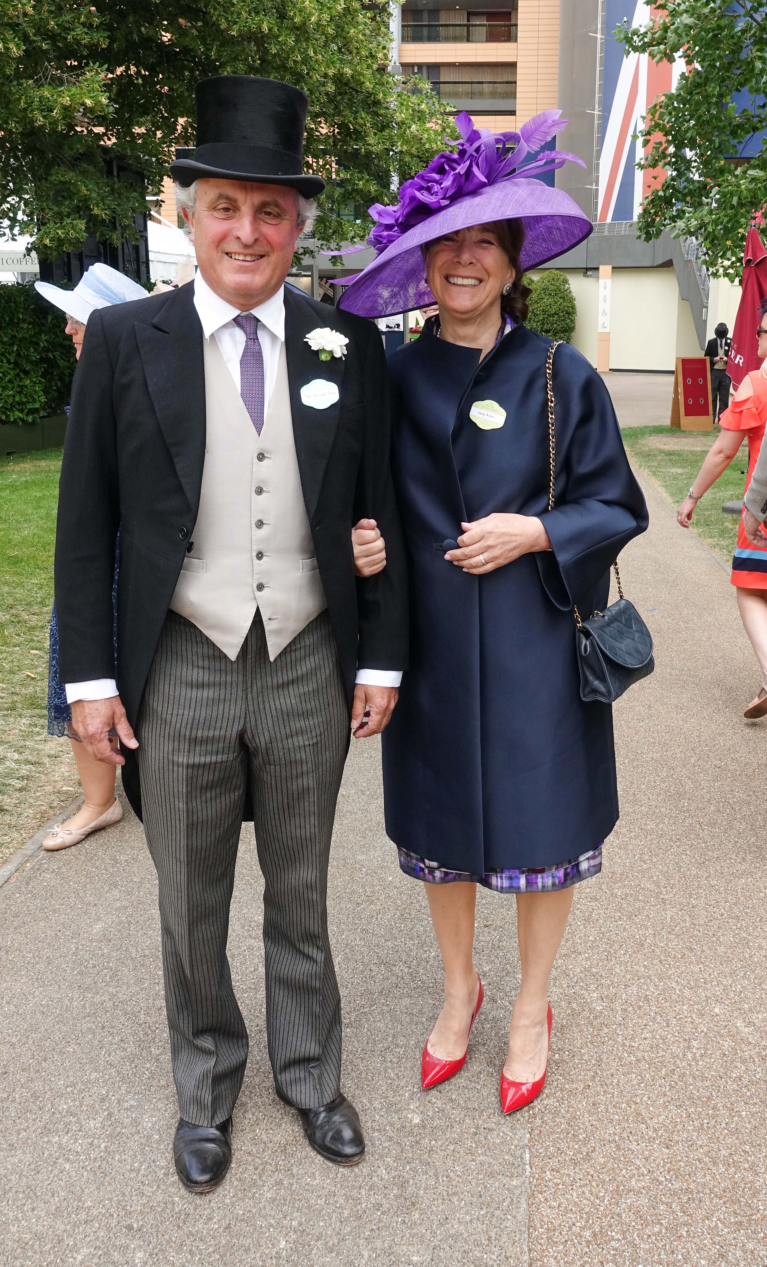 Lord William Astor and Lady Annabel Astor. She sold the company in 2018 and left the board earlier this year