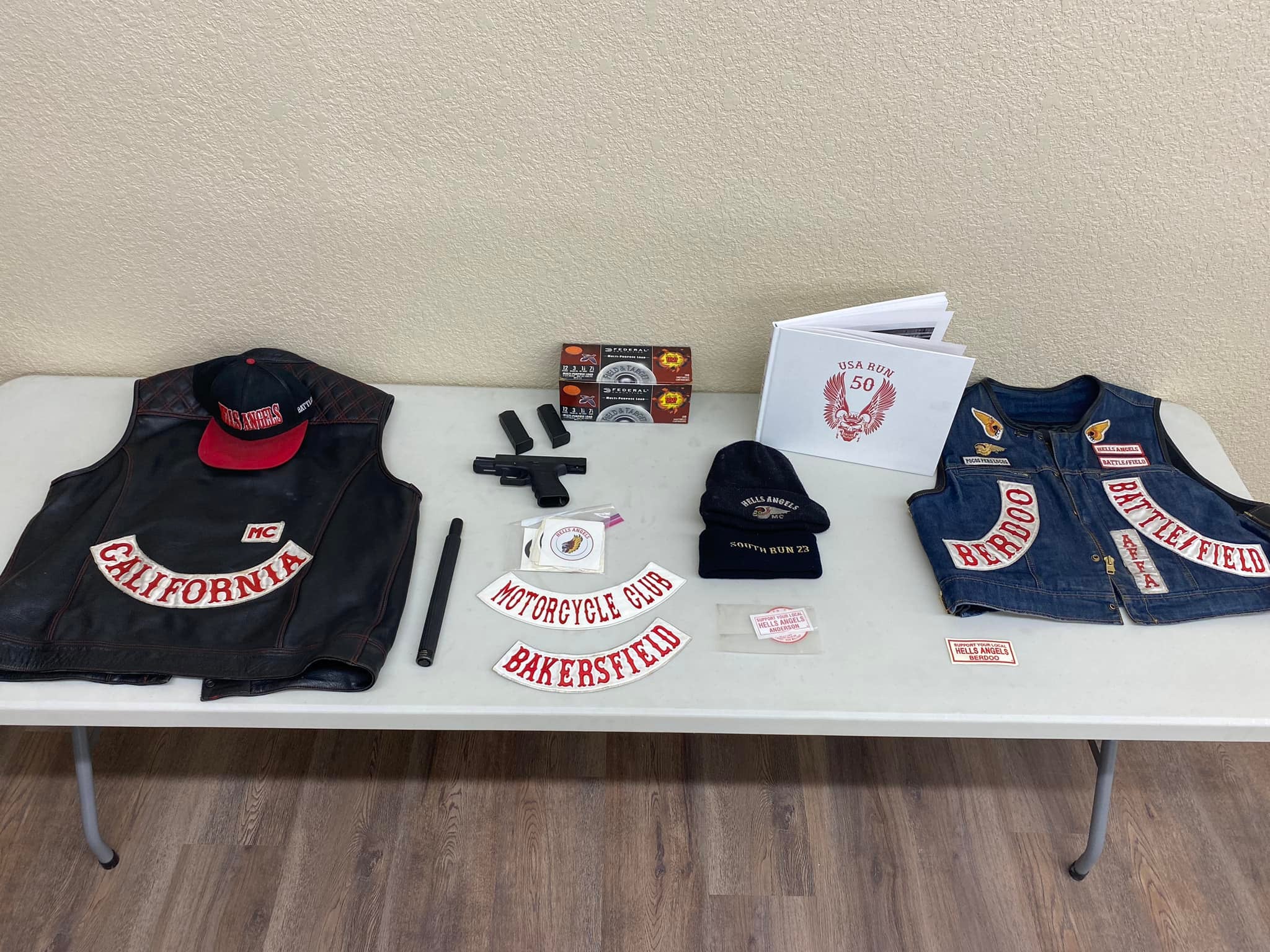 Officers arrested an entire chapter of the Hells Angels Motorcycle Club and hit them with several charges, including assault, robbery, kidnapping and elder abuse