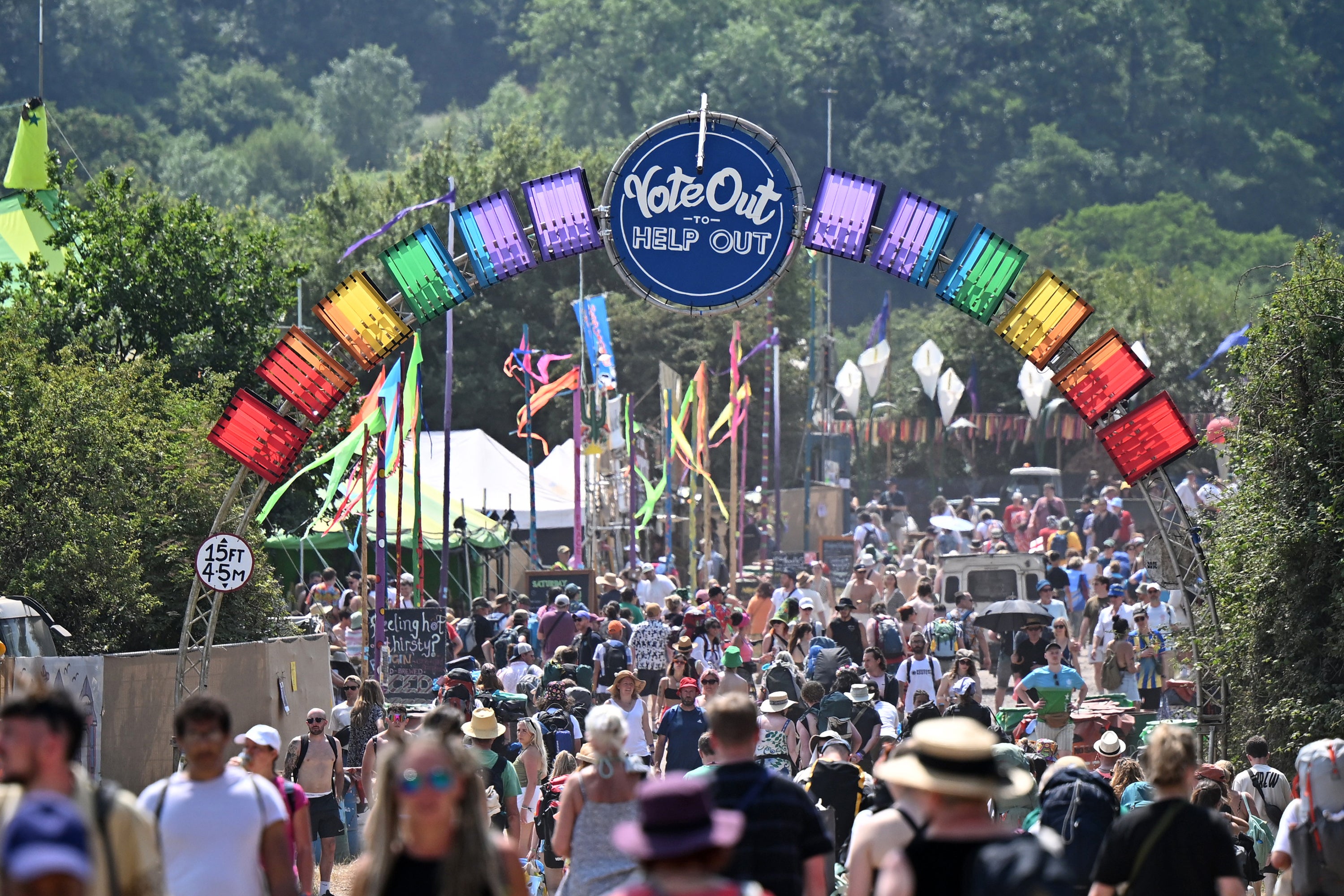 The doors are officially open for this year’s Glastonbury Festival