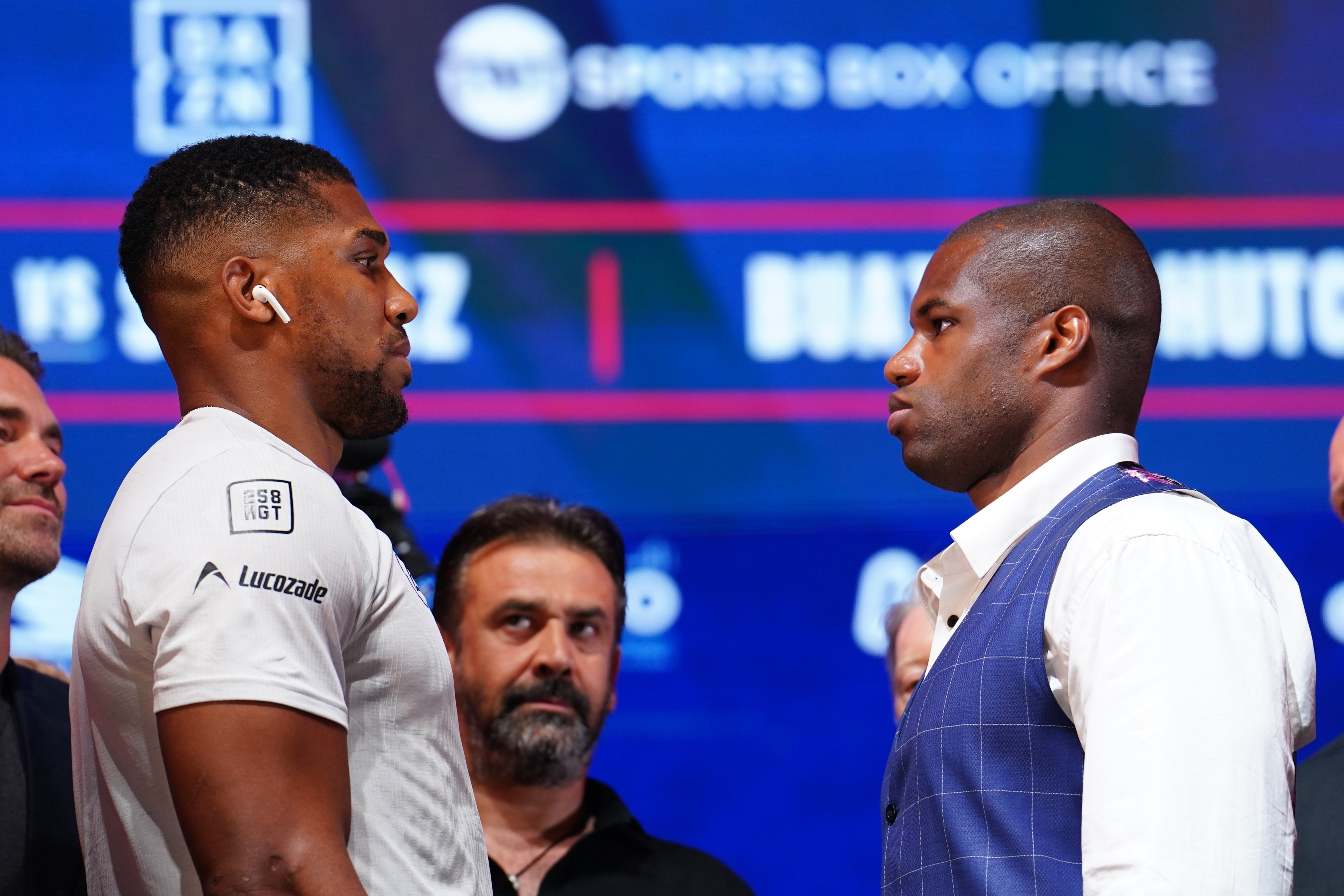 Joshua and Dubois will clash at Wembley on Saturday