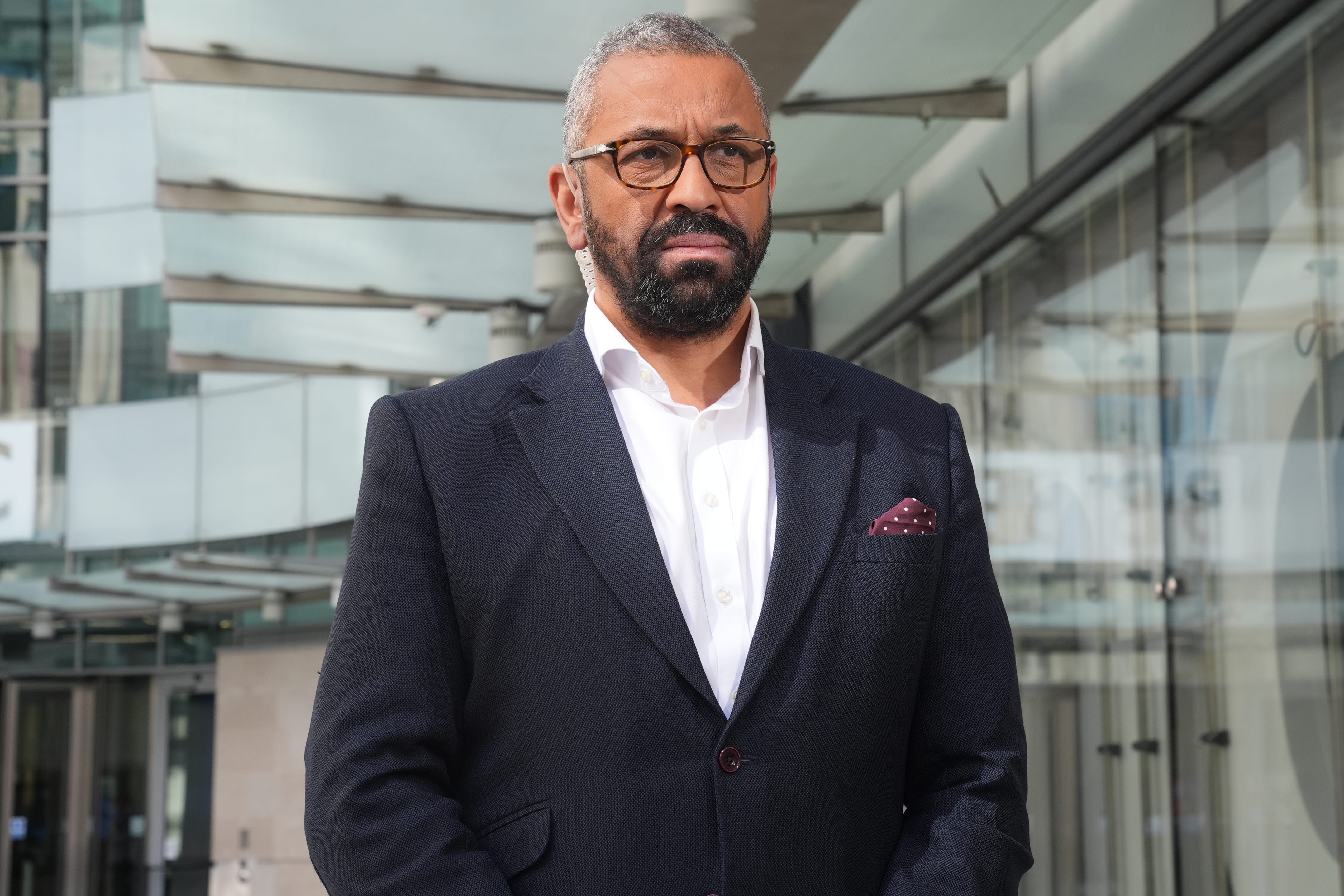 James Cleverly has said the gambling scandal has distracted from the election campaign (Lucy North/PA)