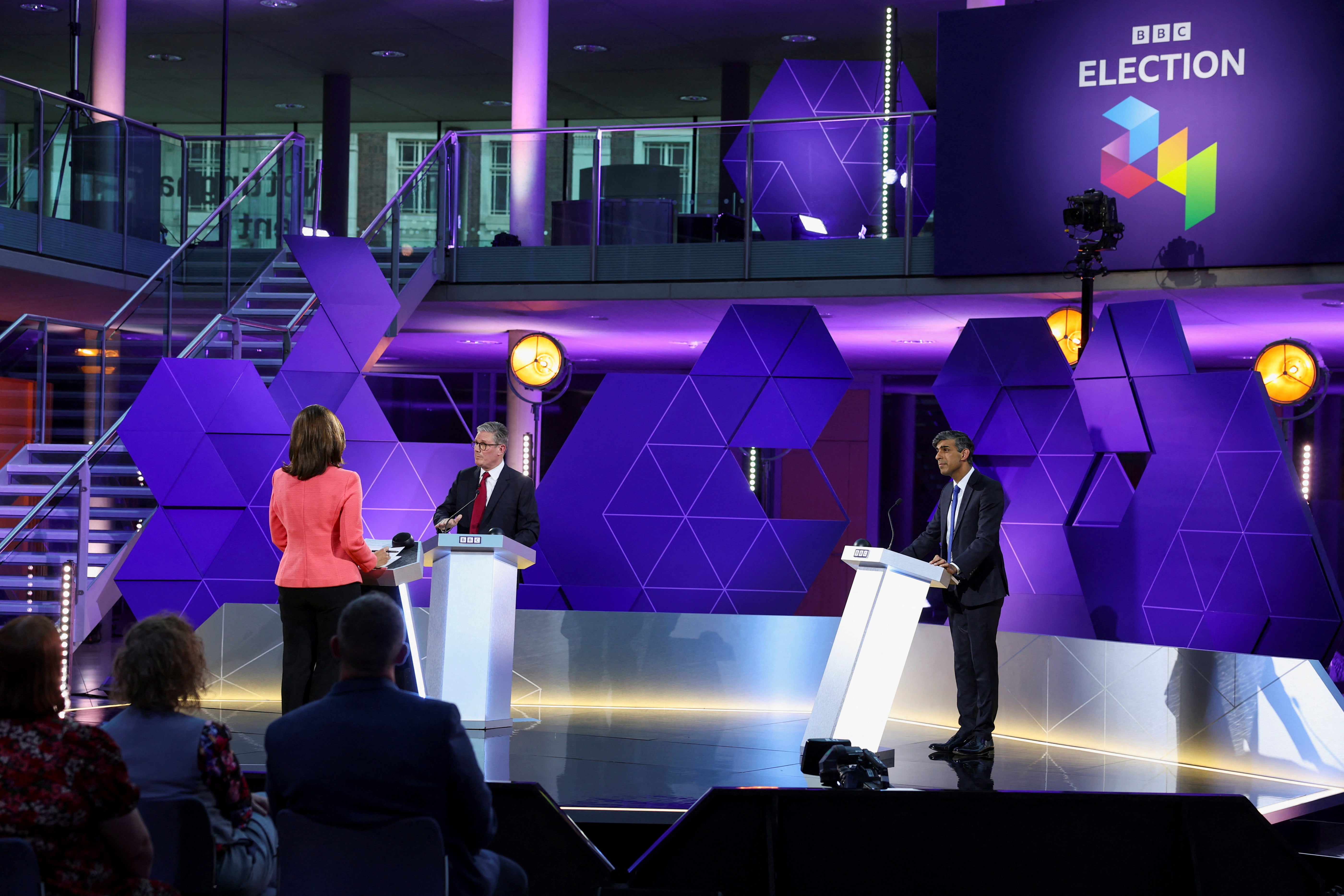 Rishi Sunak and Sir Keir Starmer clashed in a contest which at times descended into an inaudible shouting match