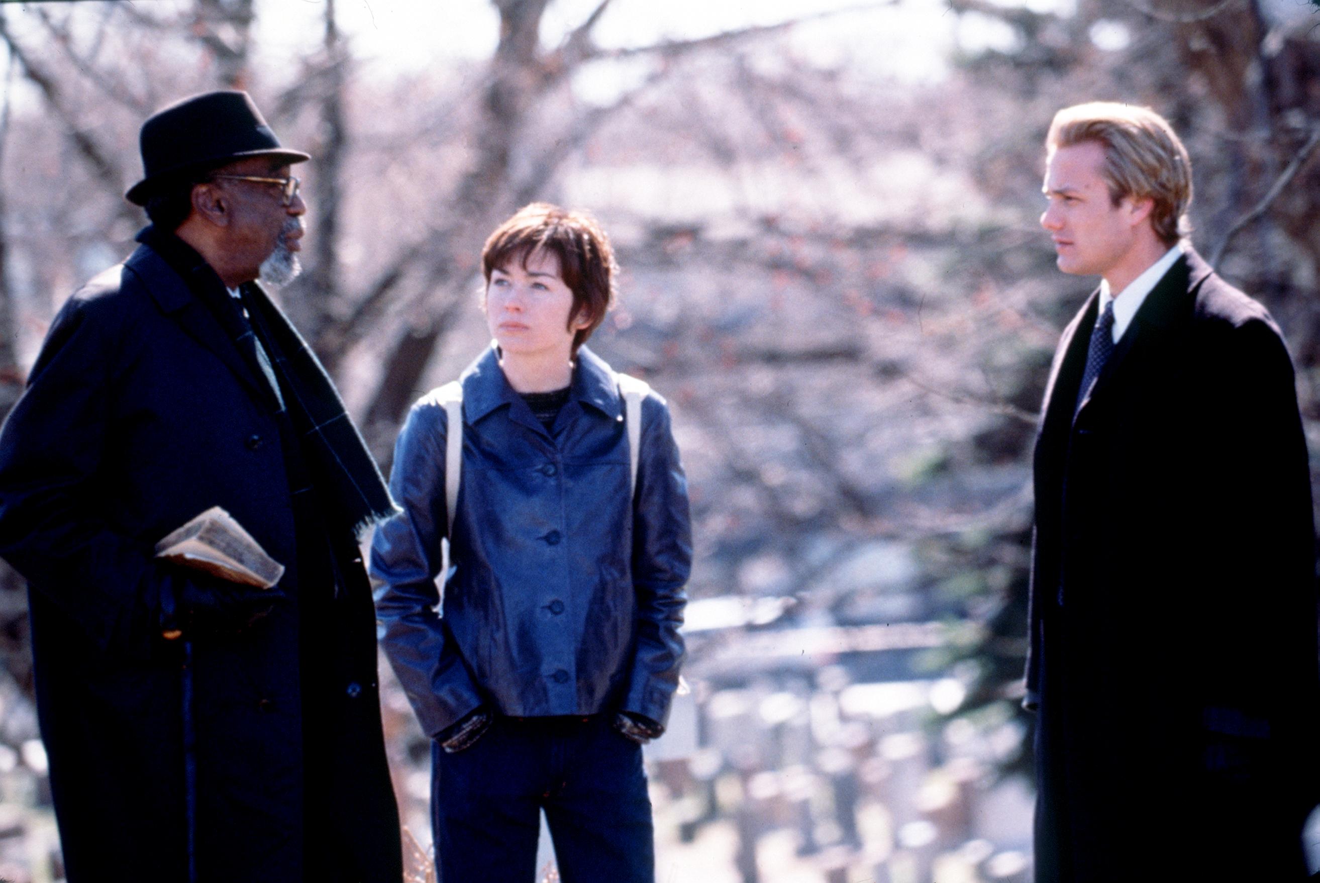 Bill Cobbs with Julianne Nicholson and Gabriel Macht in NBC’s ‘The Others'