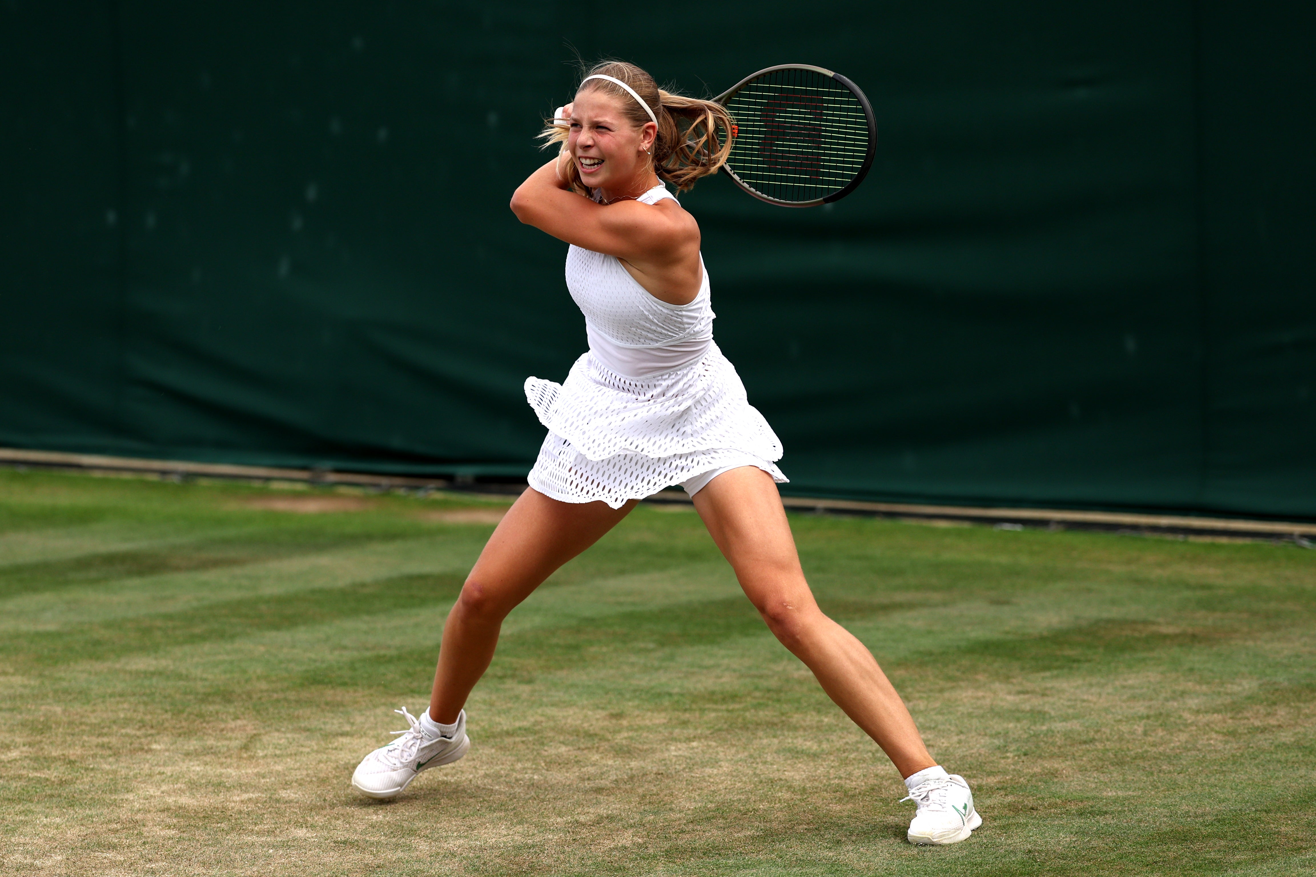 Klugman will face Alycia Parks on Thursday for a spot in the Wimbledon main draw