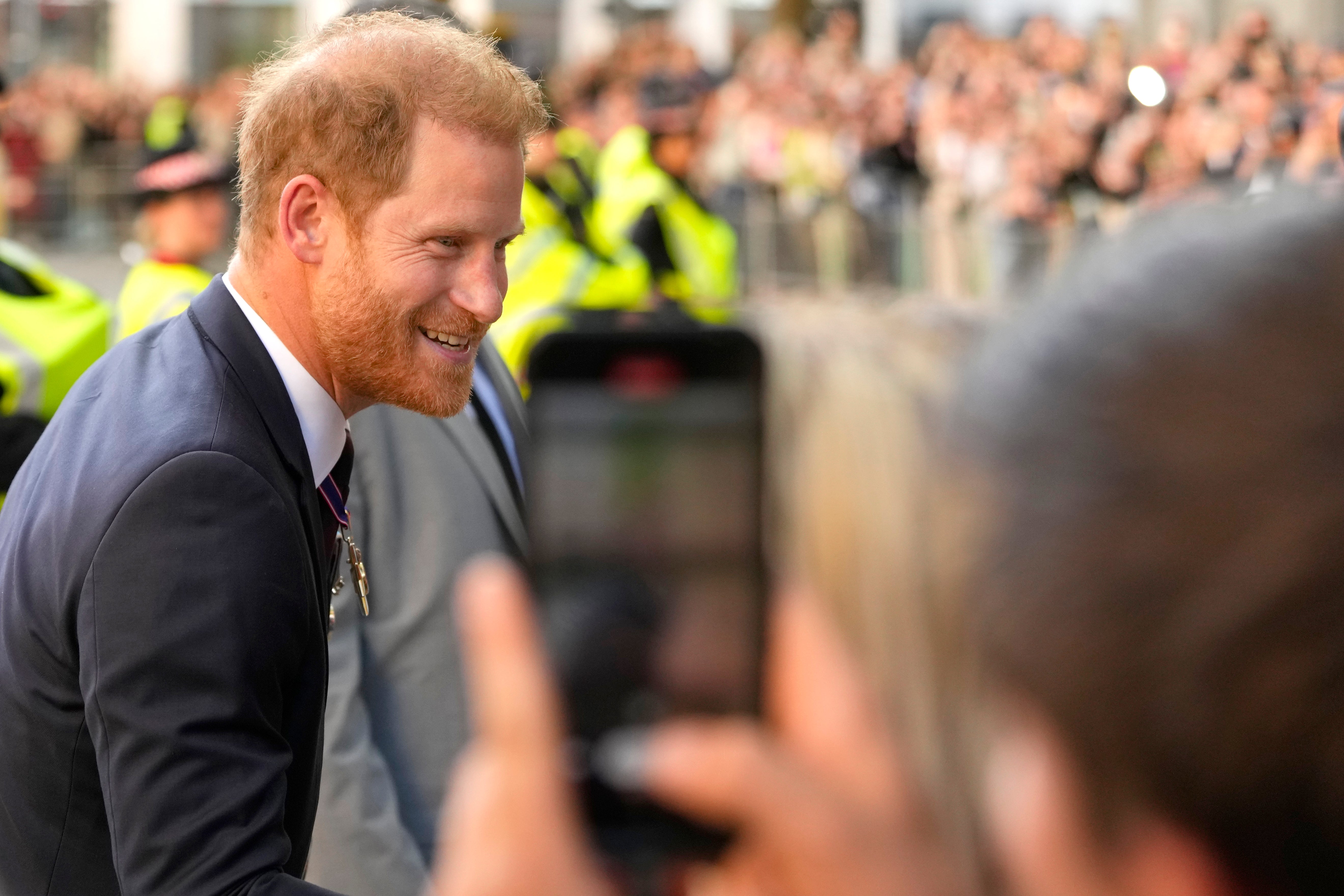 Prince Harry was alone when he visited the UK earlier this year to mark the 10th anniversary of the Invictus Games.