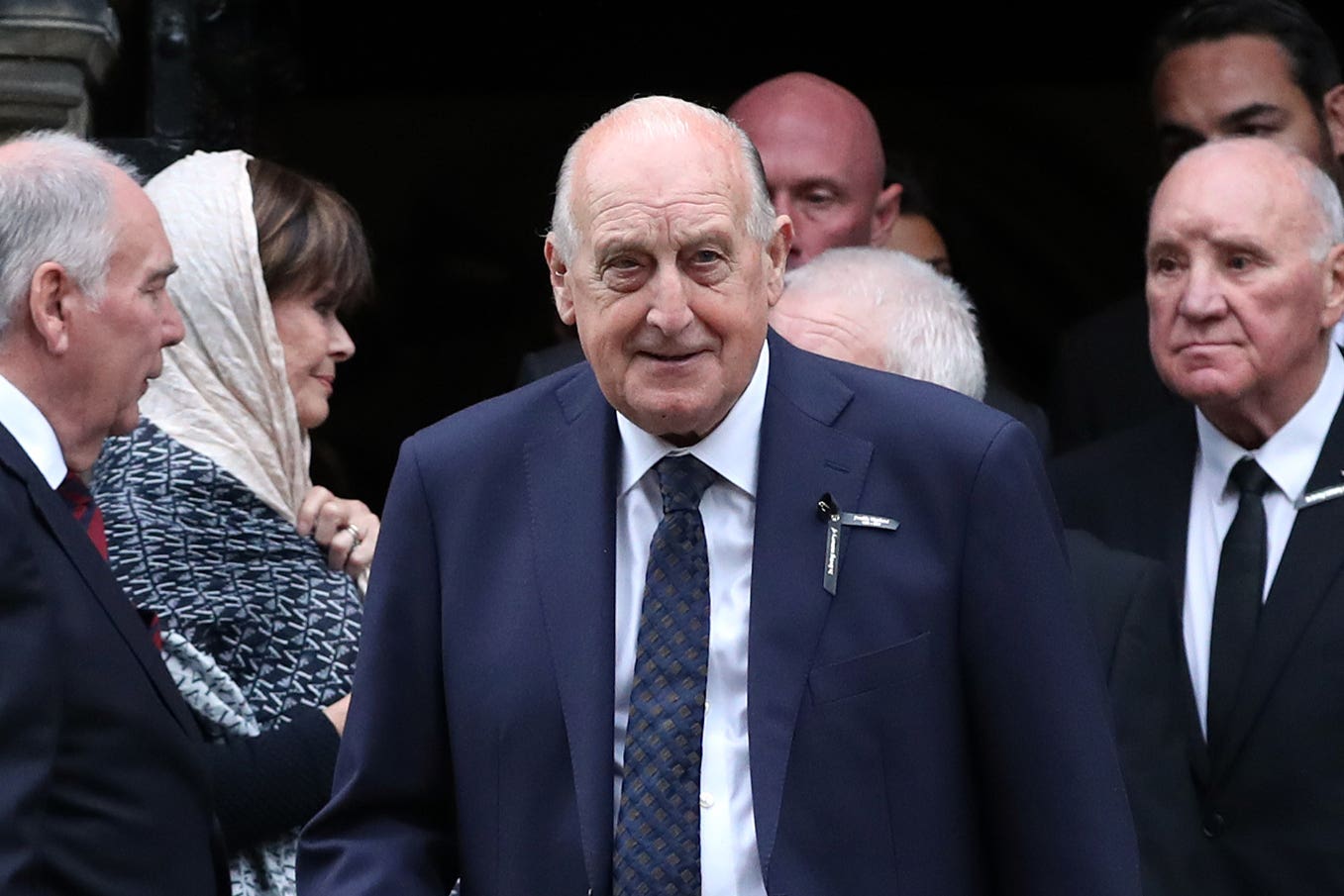 Former Newcastle United chairman Sir John Hall, pictured in 2017, has stopped backing the Tories and is now a Reform UK donor (Scott Heppell/PA)