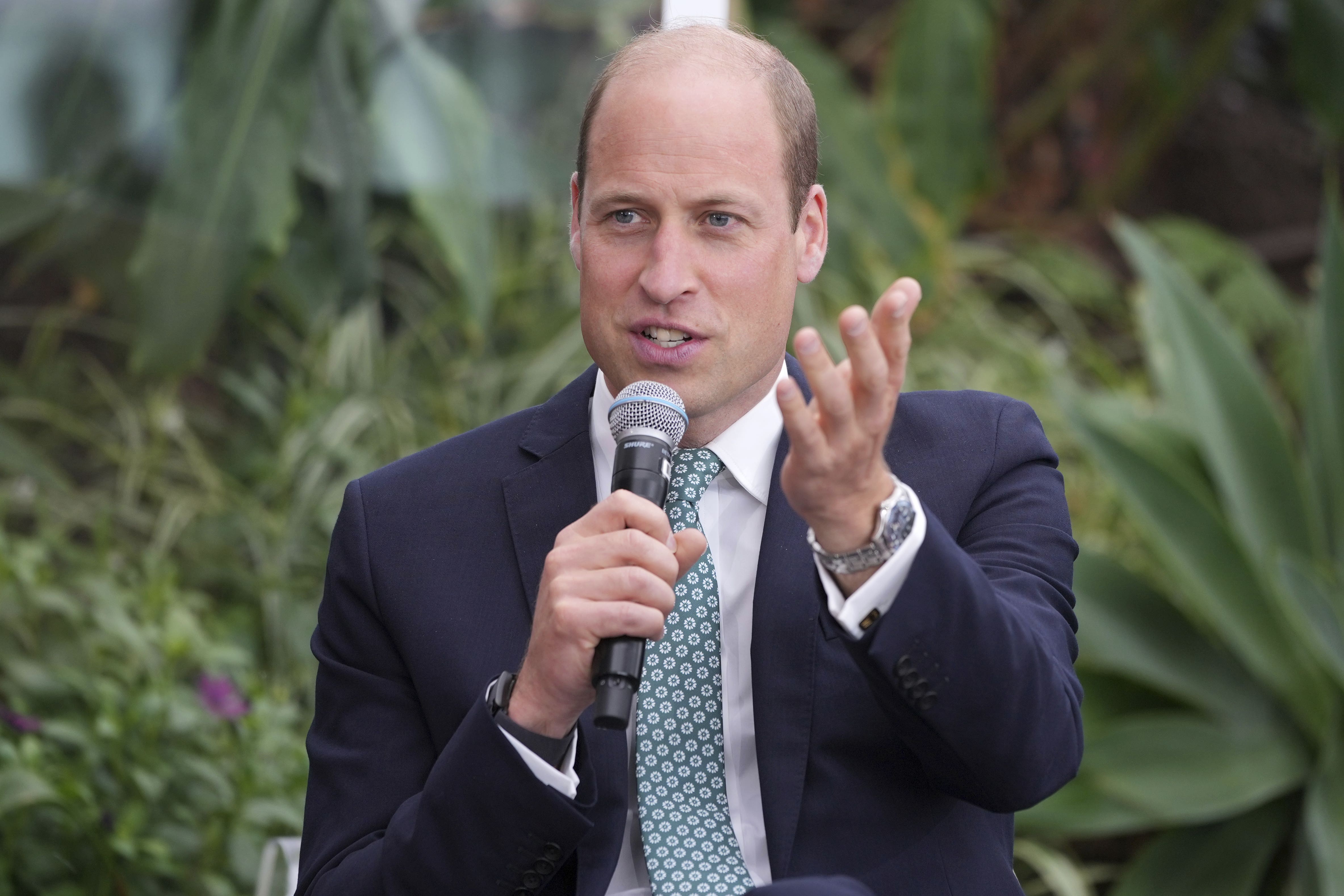 The Prince of Wales told an audience to ‘be bold, be brave, and be creative’, at the Stories Of Impact event hosted by the Earthshot Prize and Bloomberg Philanthropies (Kin Cheung/PA)