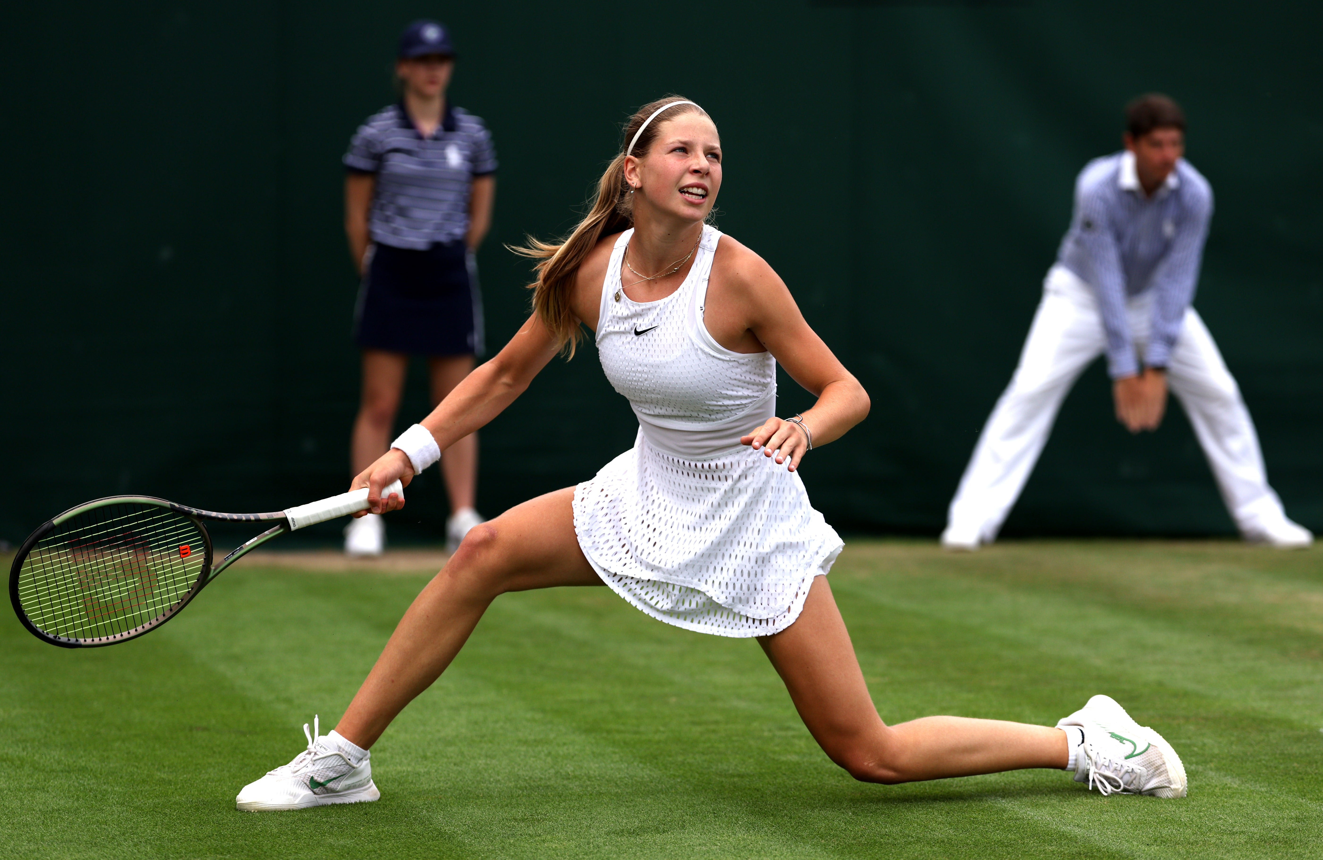 Hannah Klugman, 15, missed out on a spot in the Wimbledon main draw on Thursday