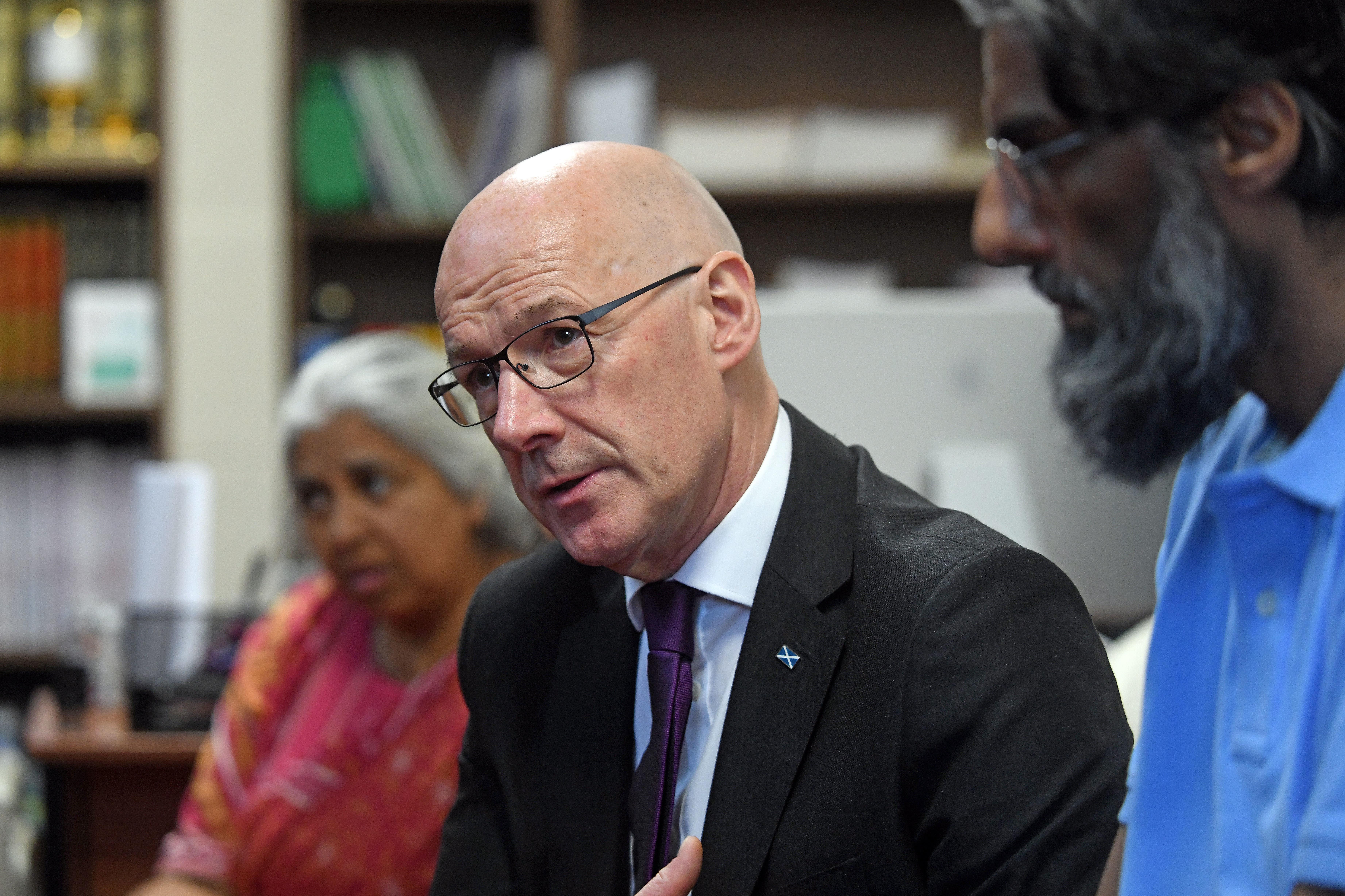 John Swinney said politicians should not bet on election outcomes (Michael Boyd/PA)