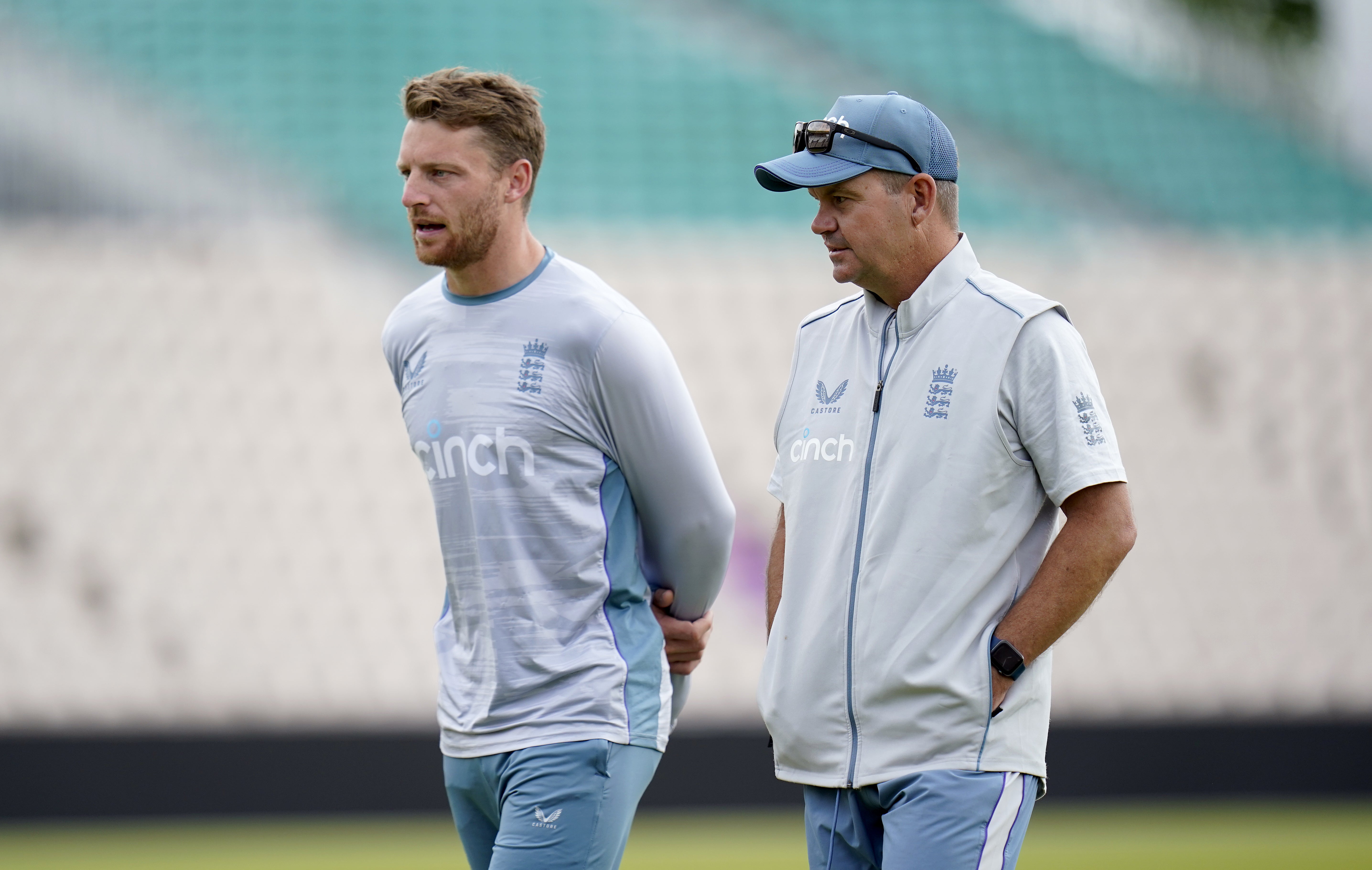 Ben Stokes has backed England white-ball head coach Matthew Mott (right) and captain Jos Buttler (left)