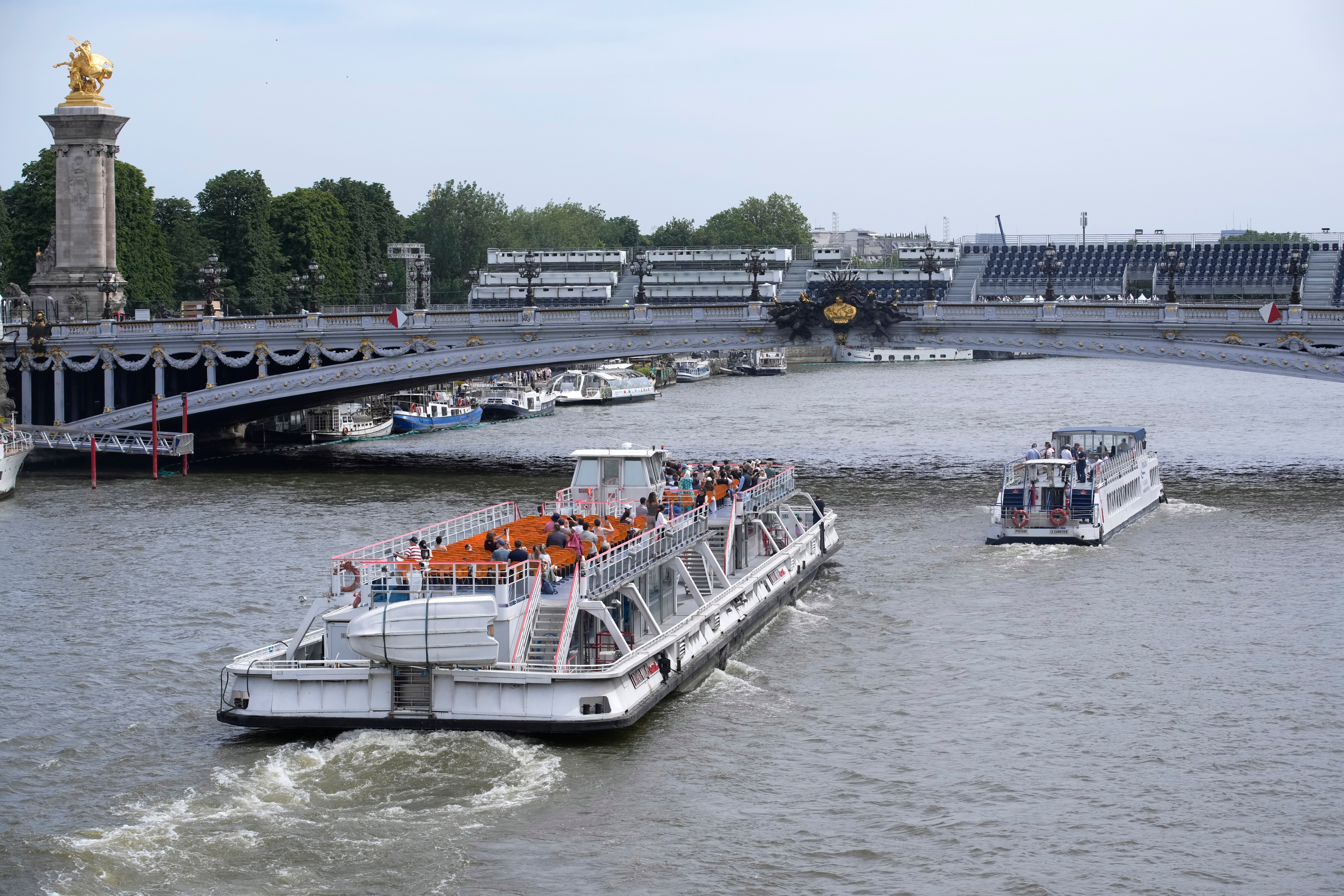 Paris Olympics Seine Bacteria