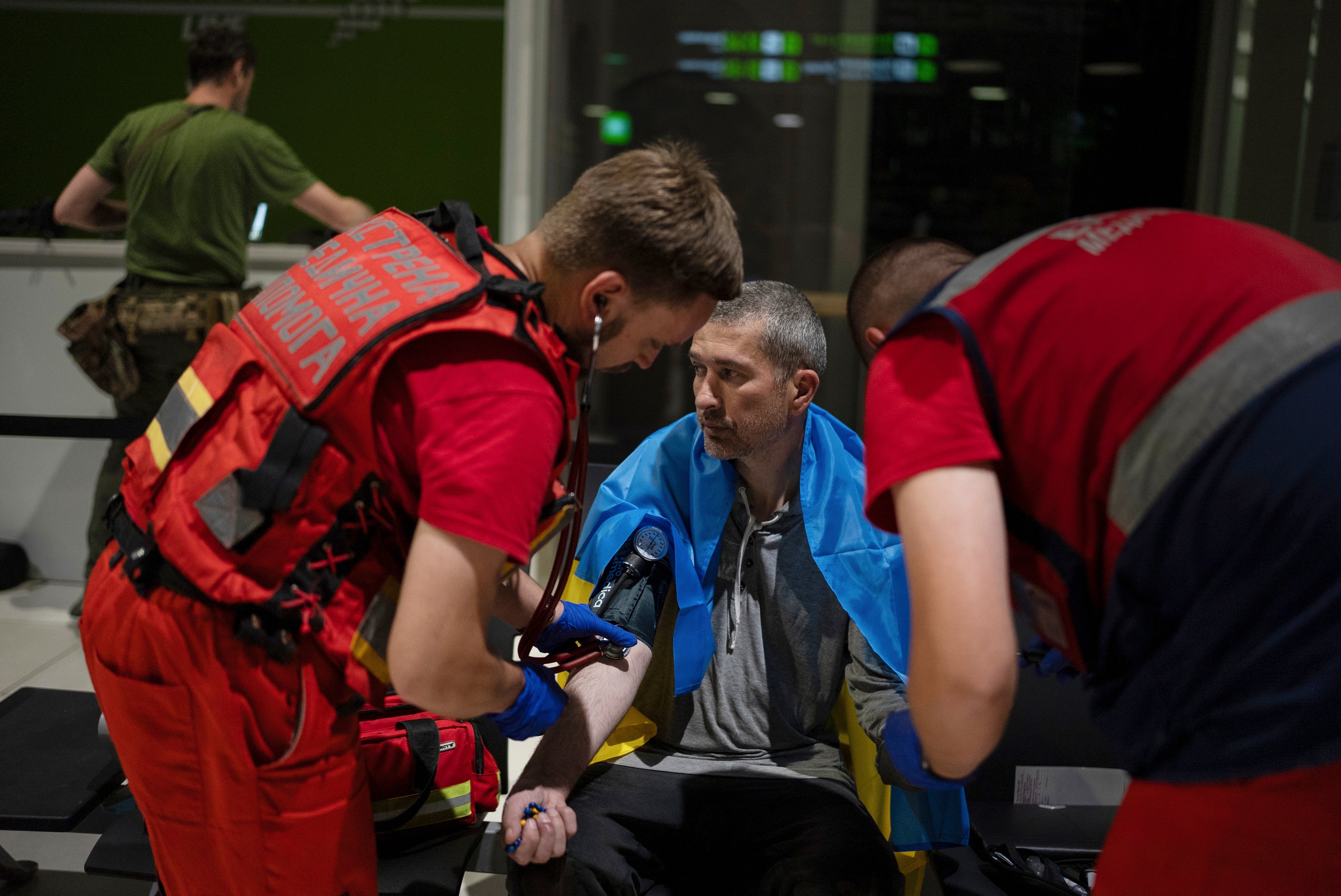 Russia Ukraine War Civilian Captives