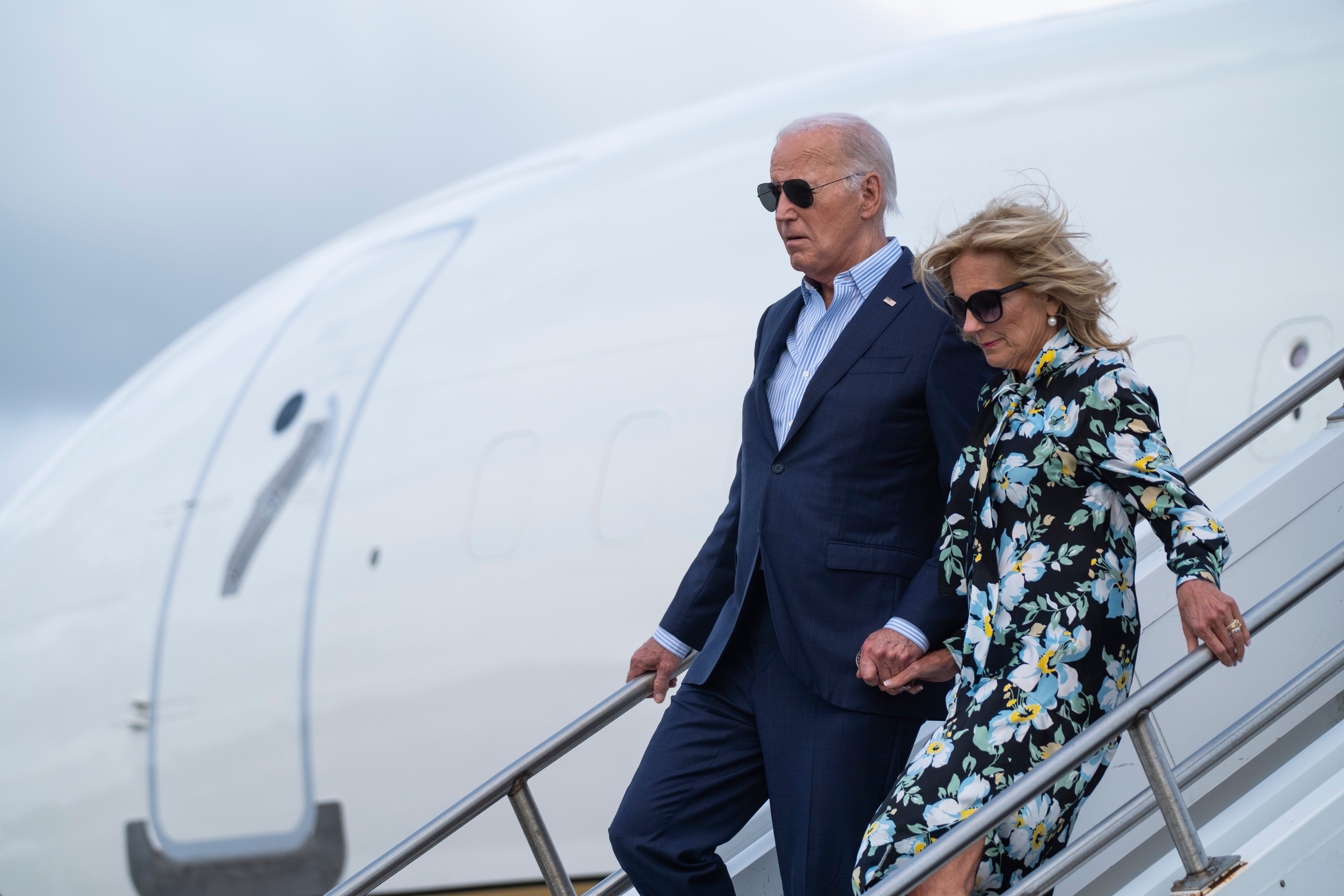 Joe Biden – seen here with his ‘Flotus’, Dr Jill – will give a ‘make-or-break’ interview on US television