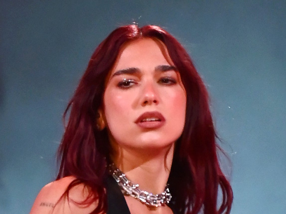 Dua Lipa during day three of Glastonbury Festival 2024