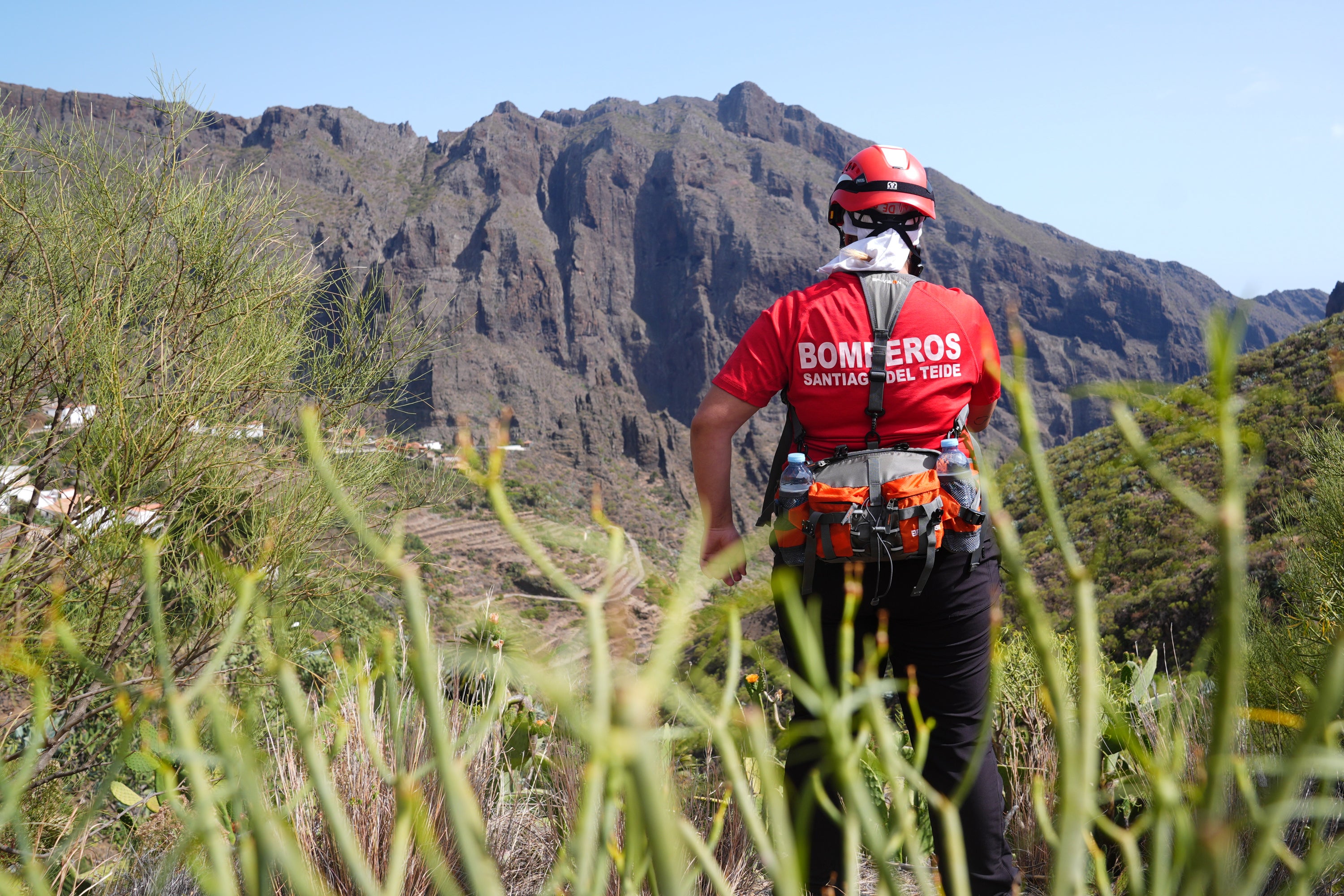 Firefighters were involved in the search for Jay Slater (James Manning/PA)