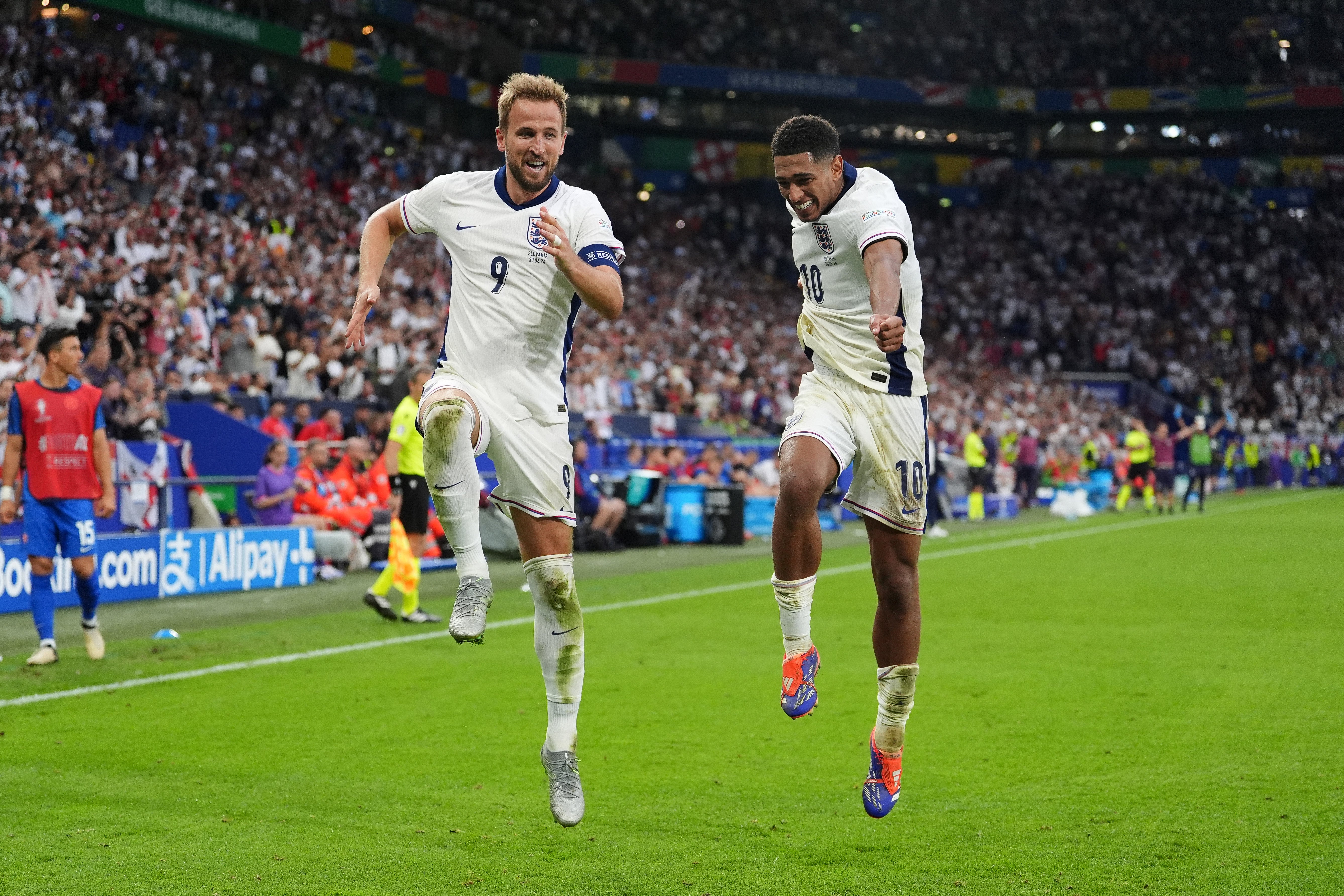 Harry Kane and Jude Bellingham were England’s goalscorers (Bradley Collyer/PA)