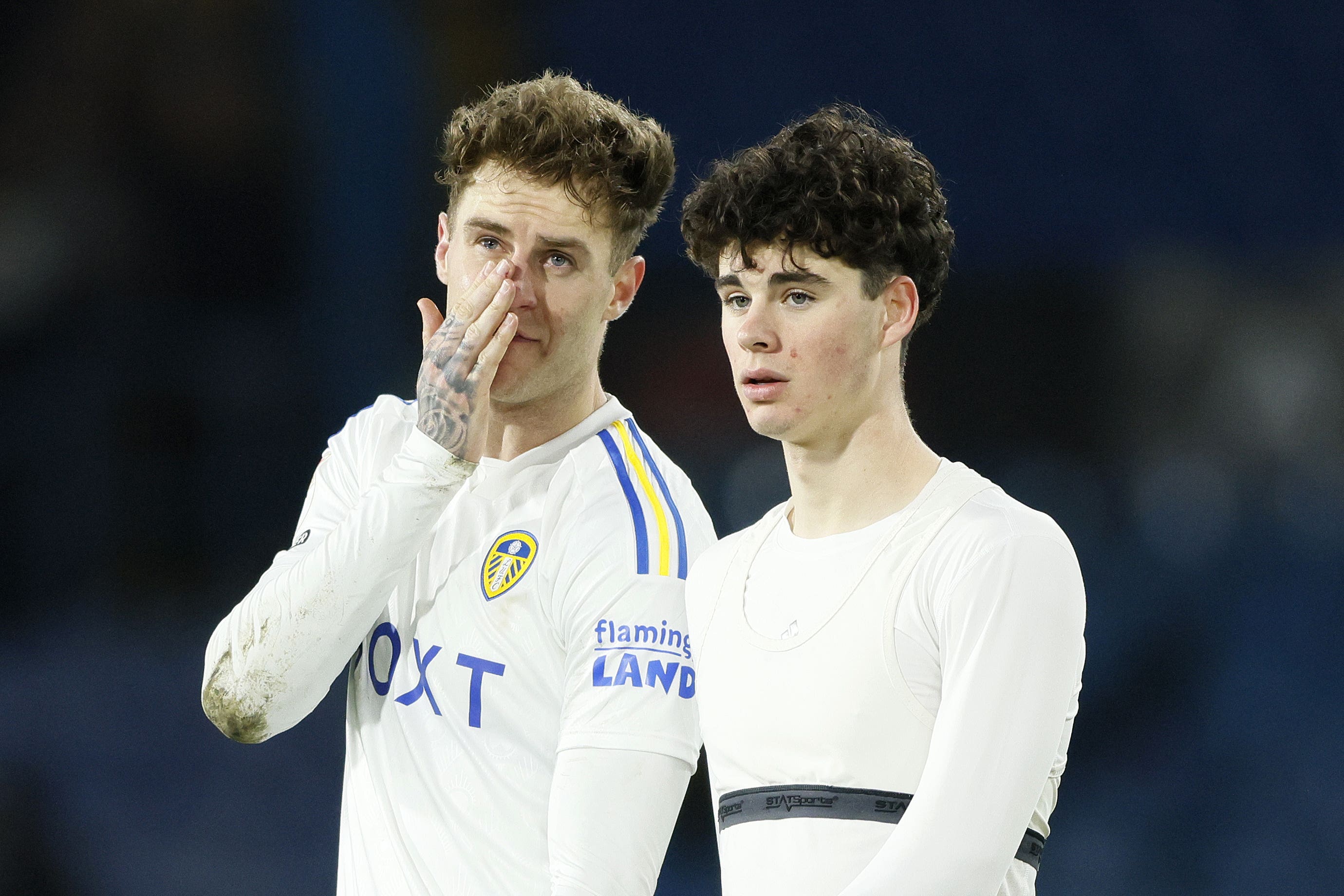 Archie Gray is set to sign for Tottenham with Joe Rodon to head back to Elland Road on a permanent deal (Richard Sellers/PA)