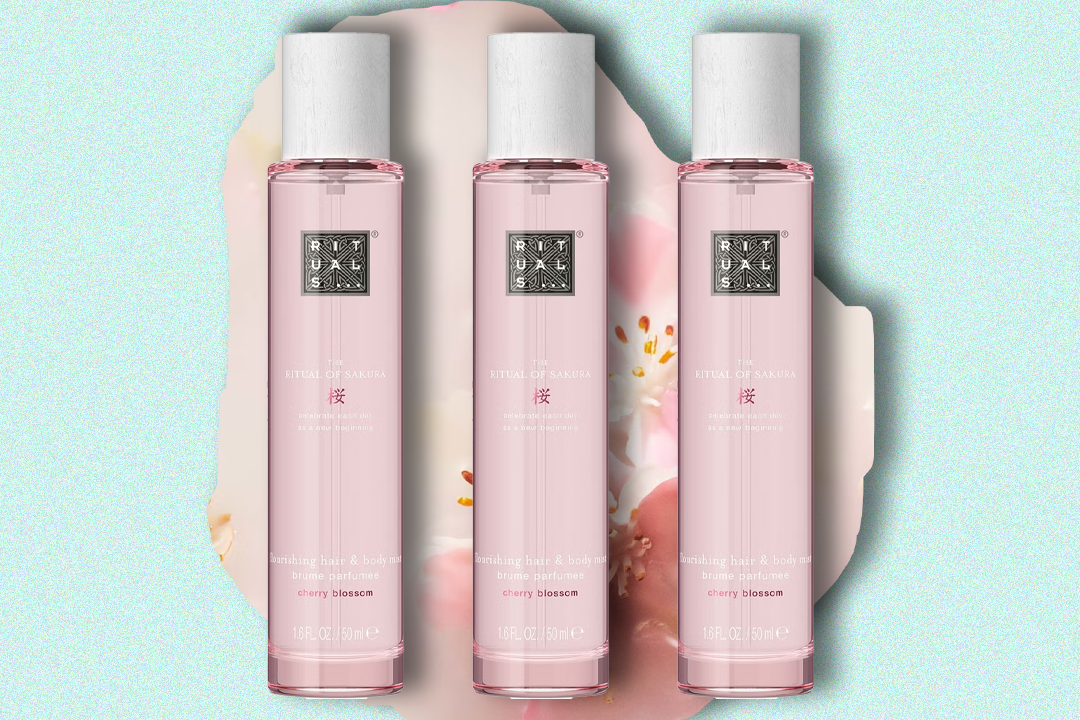 I’m going to be spritzing the Rituals sakura hair and body mist all summer long