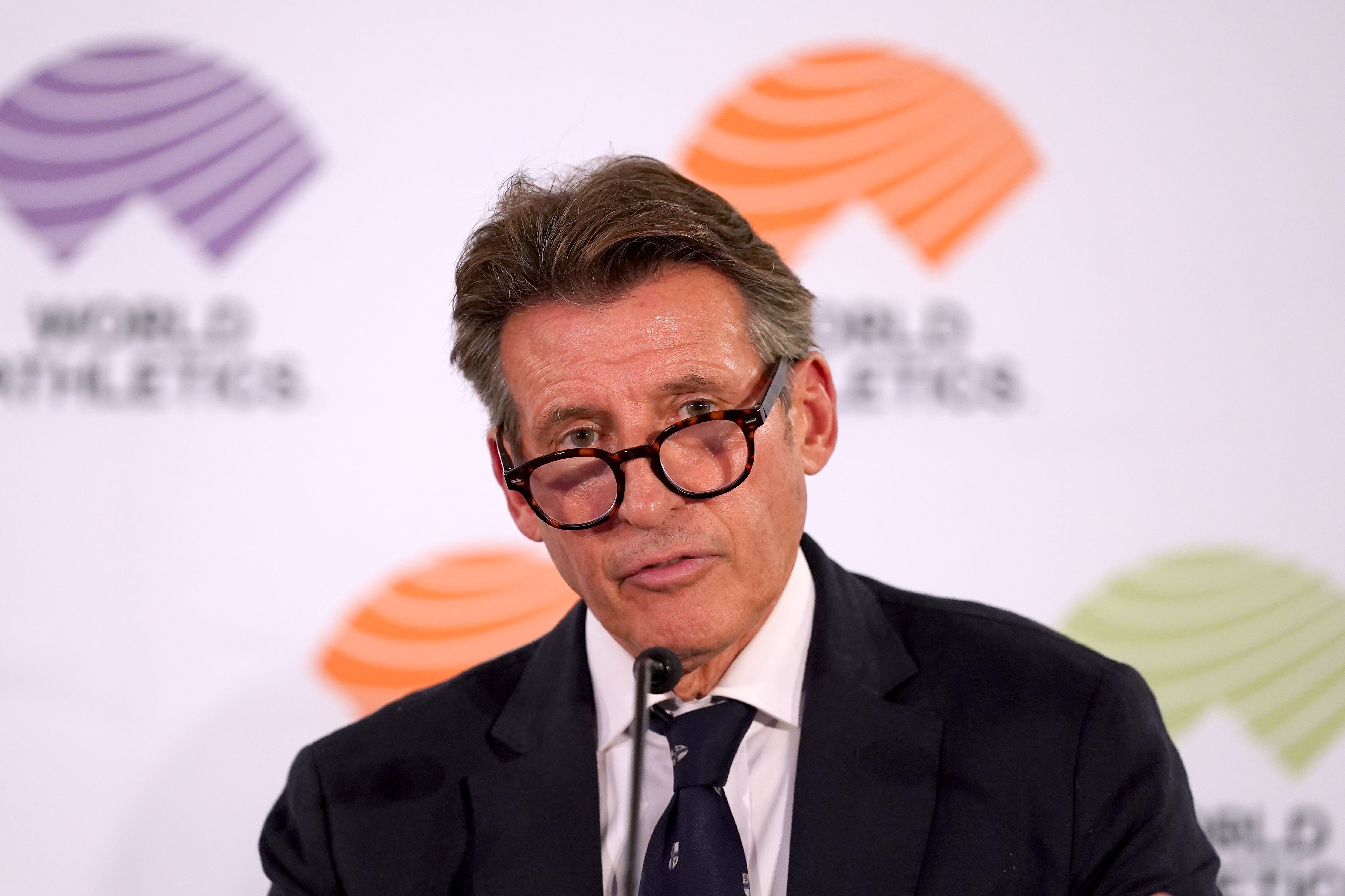 Lord Coe stands by World Athletics stance after travelling to Ukraine (Martin Rickett/PA)