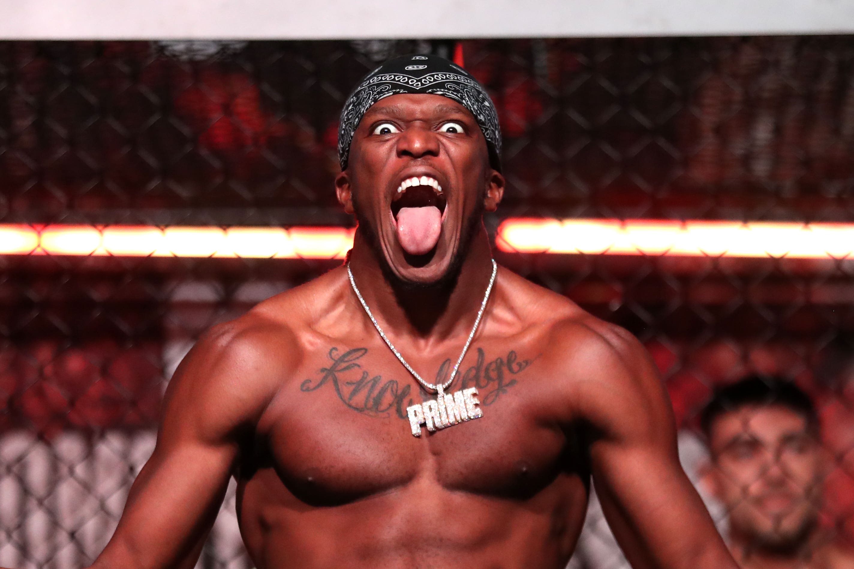 KSI is getting back into the ring (Tim Markland/PA)