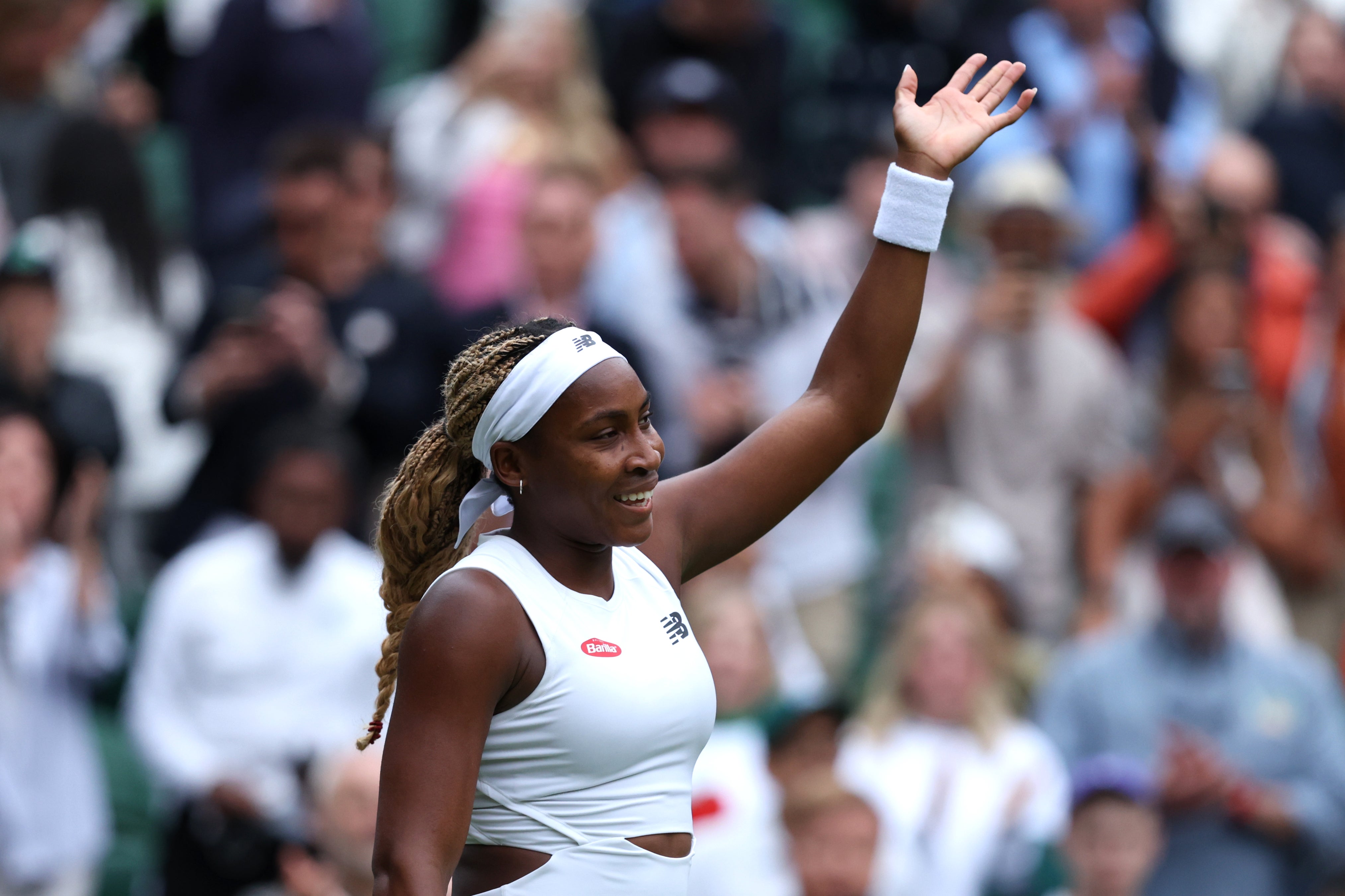 Coco Gauff lost in the first round of Wimbledon 12 months ago but is a different player a year on