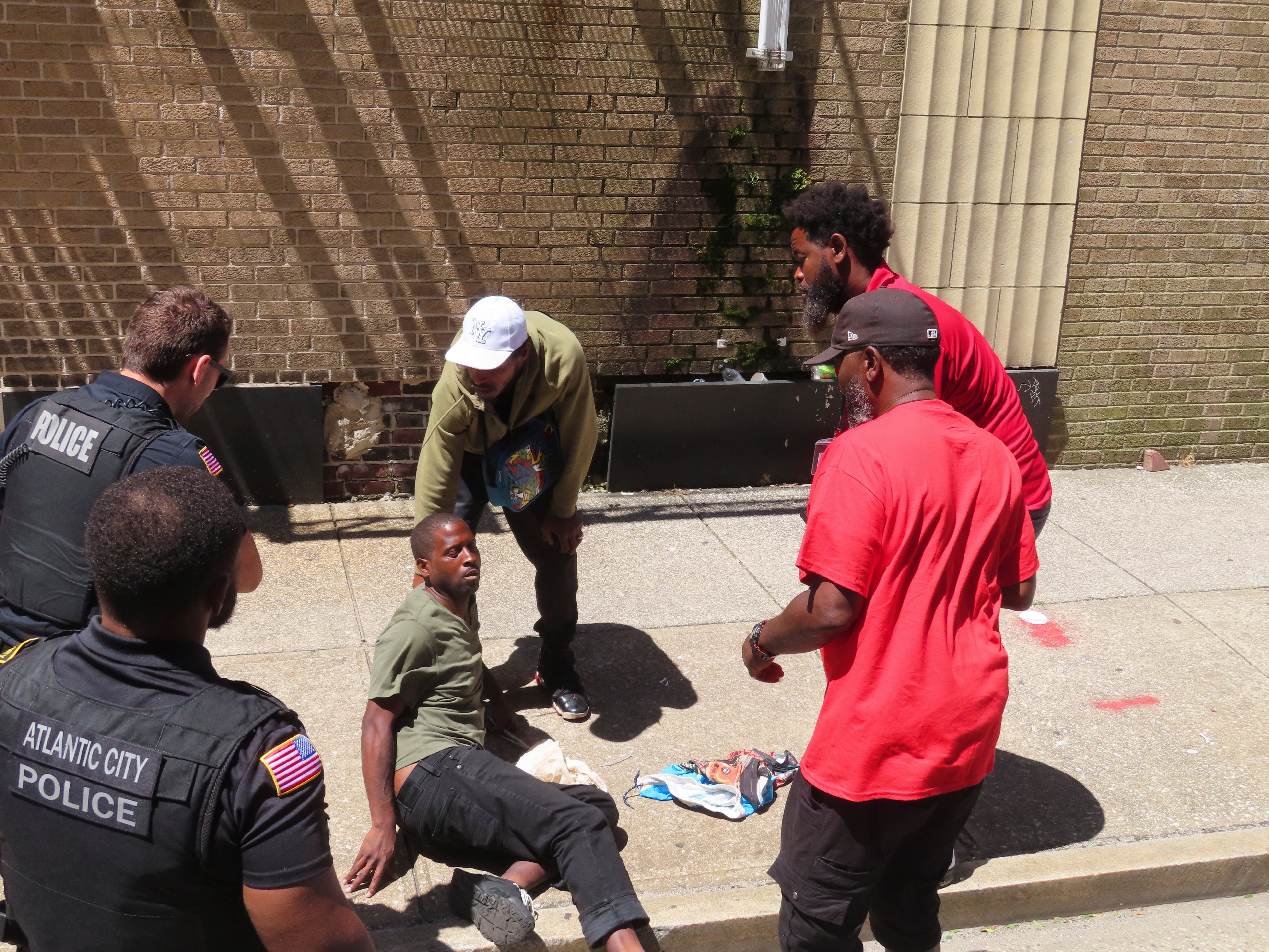 Atlantic City Boardwalk Homeless