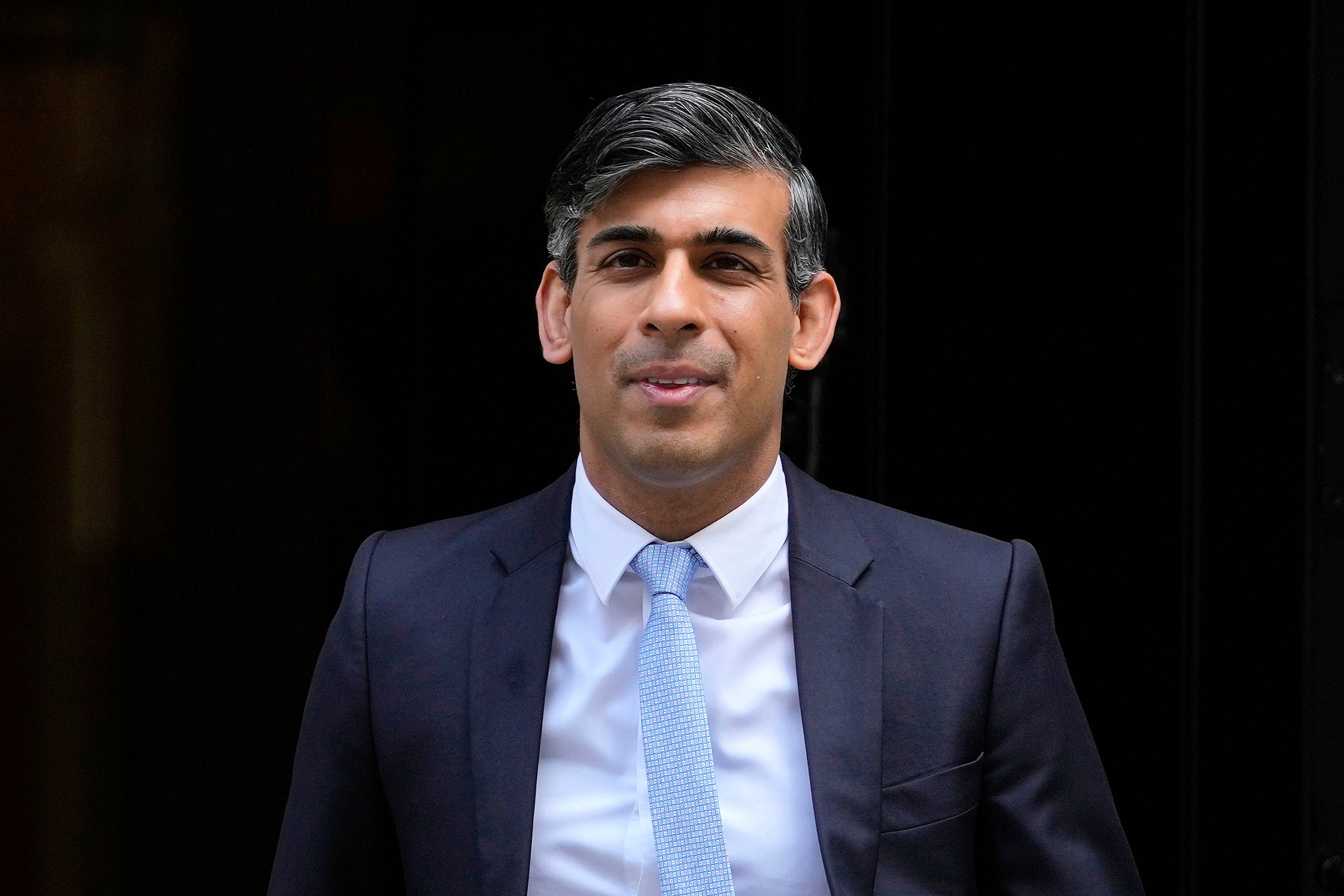 Rishi Sunak leaves 10 Downing Street on May 15