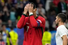 Cristiano Ronaldo opens up after hitting ‘rock bottom’ following penalty miss for Portugal