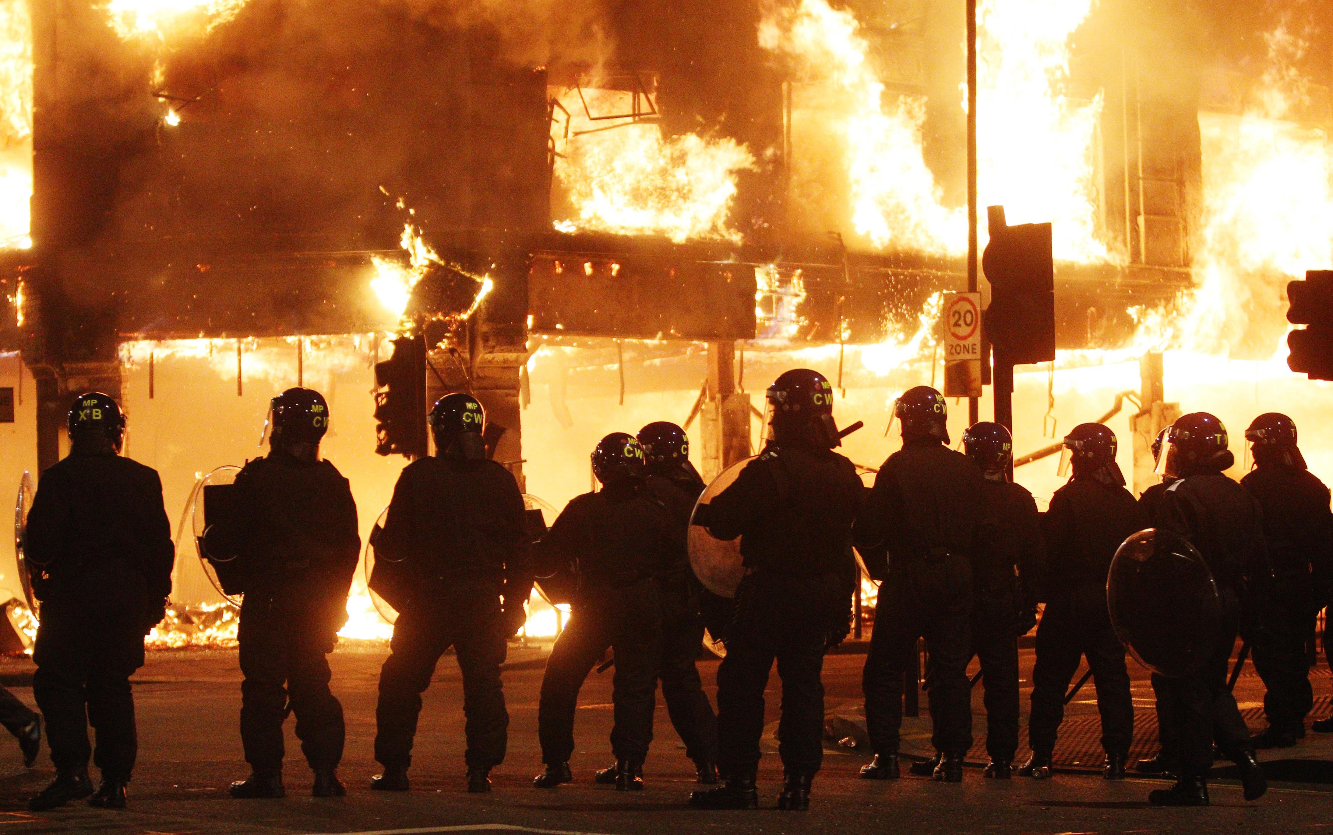 The Tottenham riots spread across the country in 2011