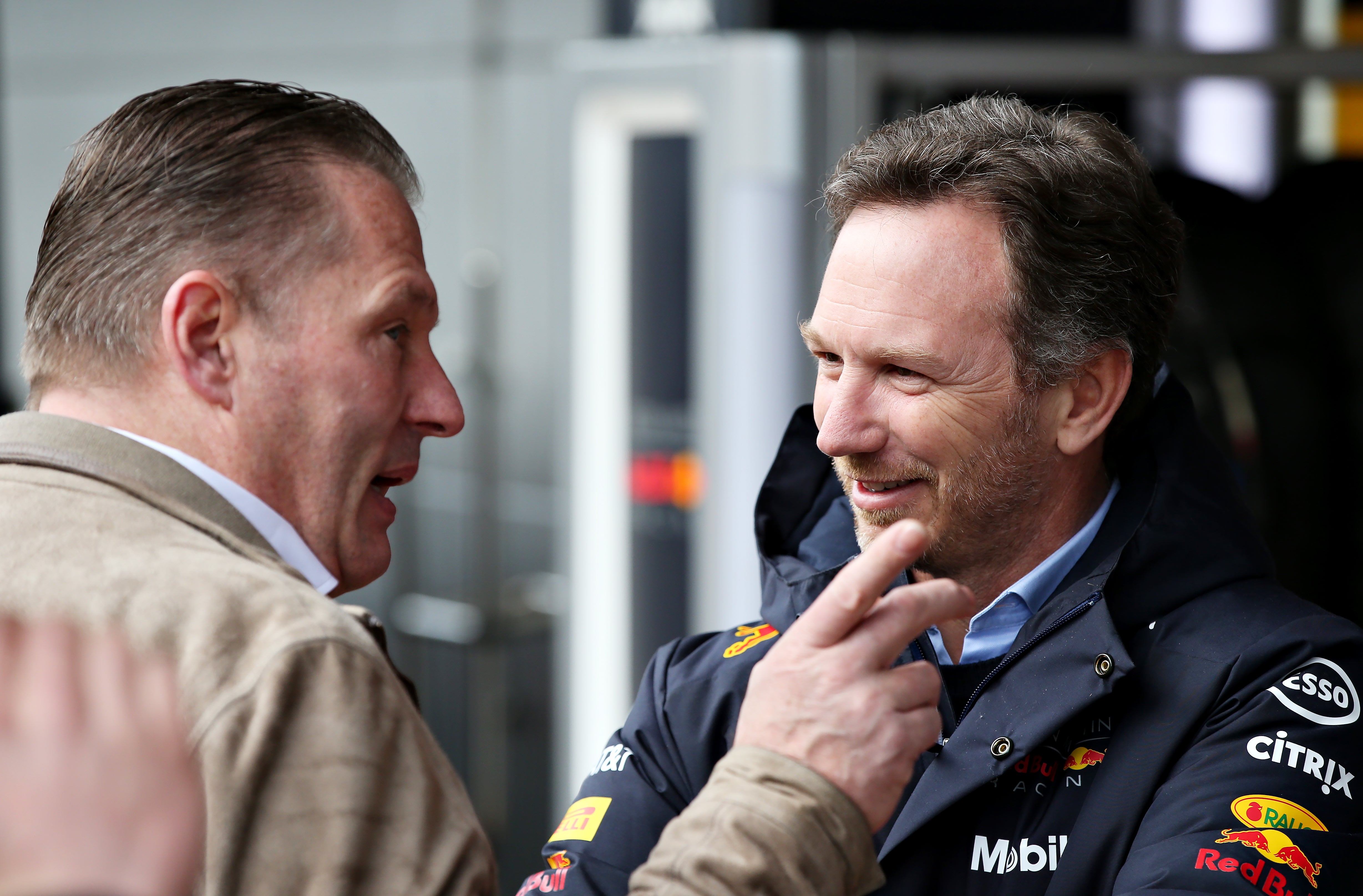 Christian Horner and Jos Verstappen had a row in Austria last weekend