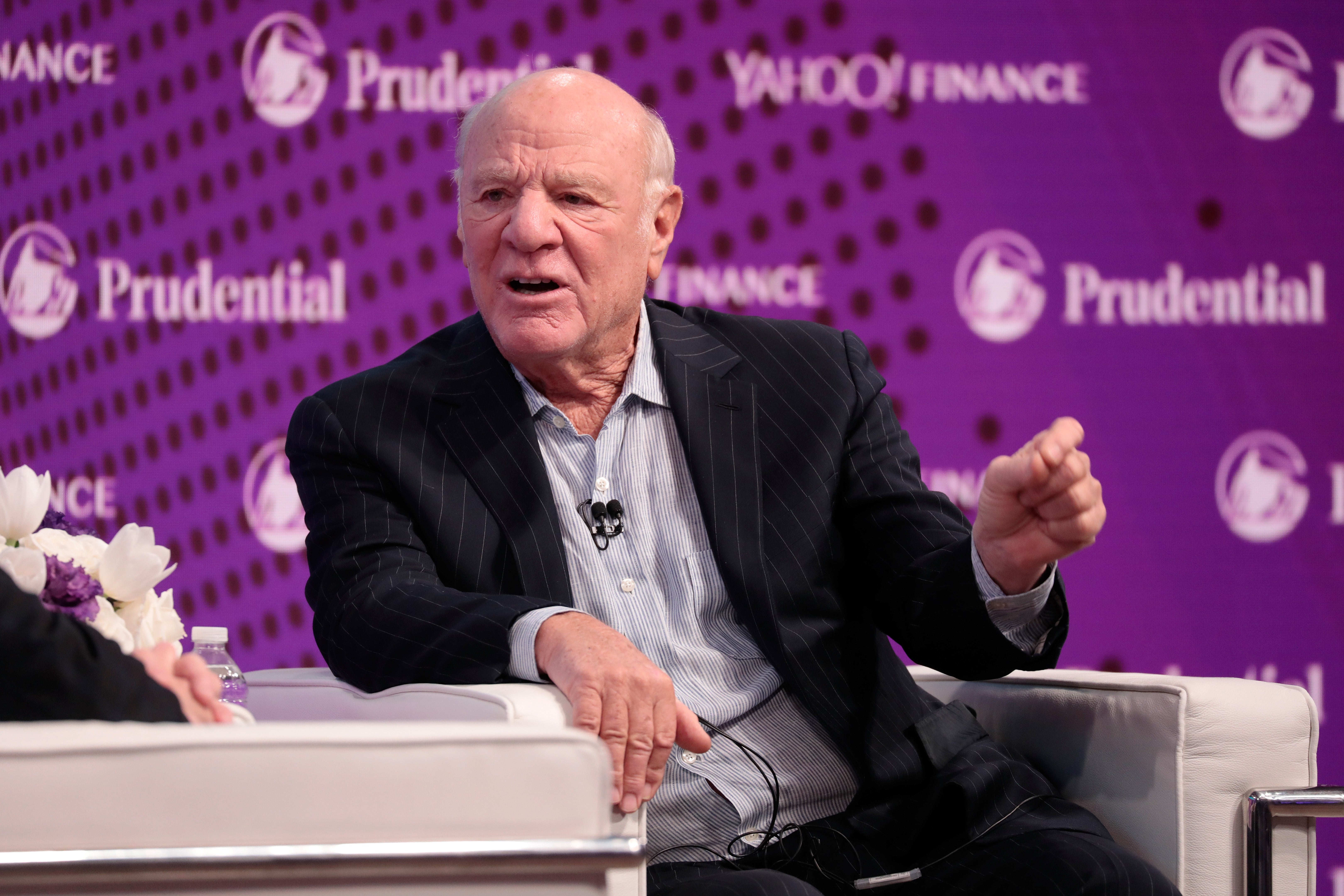 Barry Diller speaks onstage at the Yahoo Finance All Markets Summit on October 25, 2017