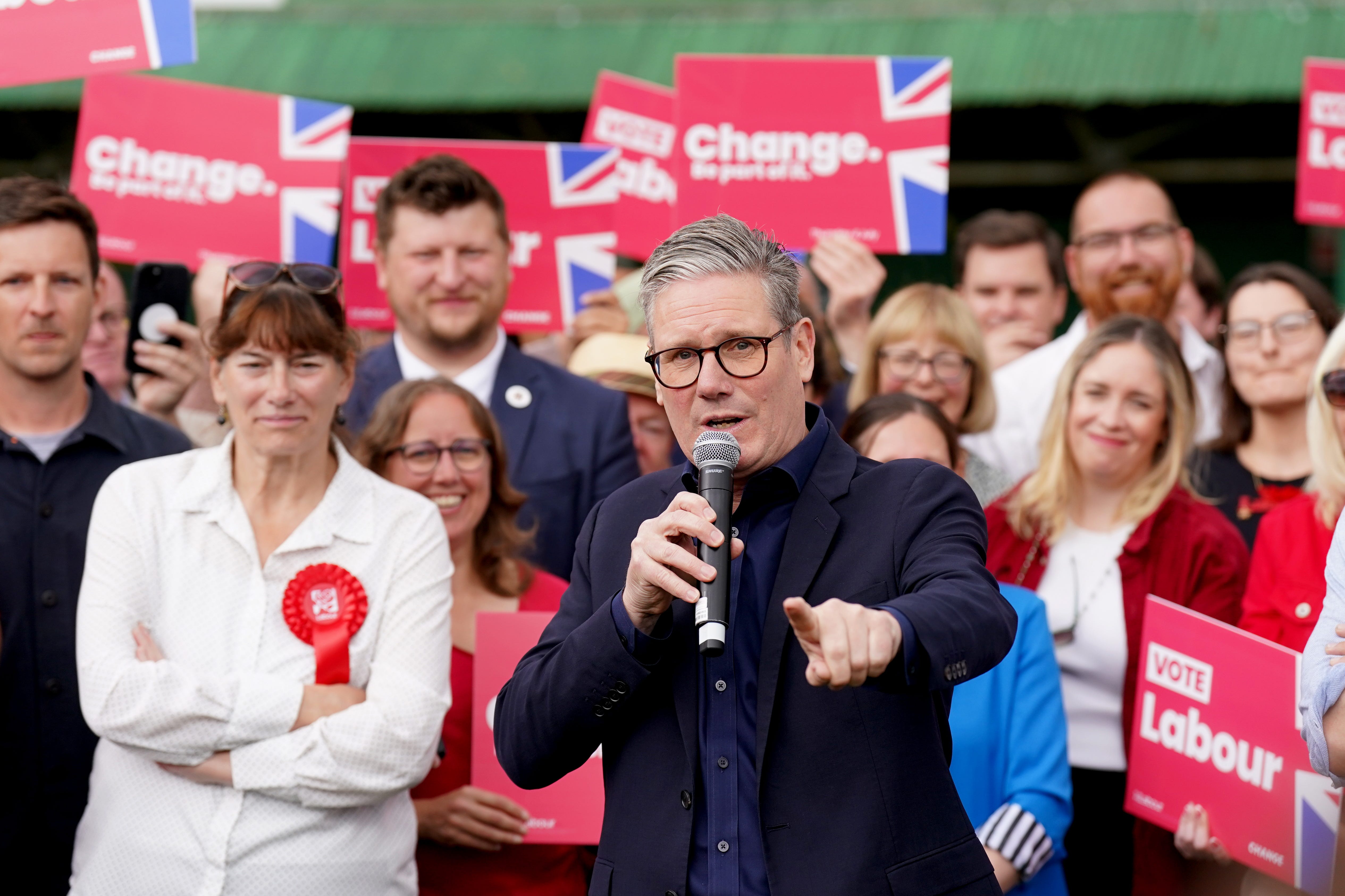 Labour leader Sir Keir Starmer (Stefan Rousseau/PA)