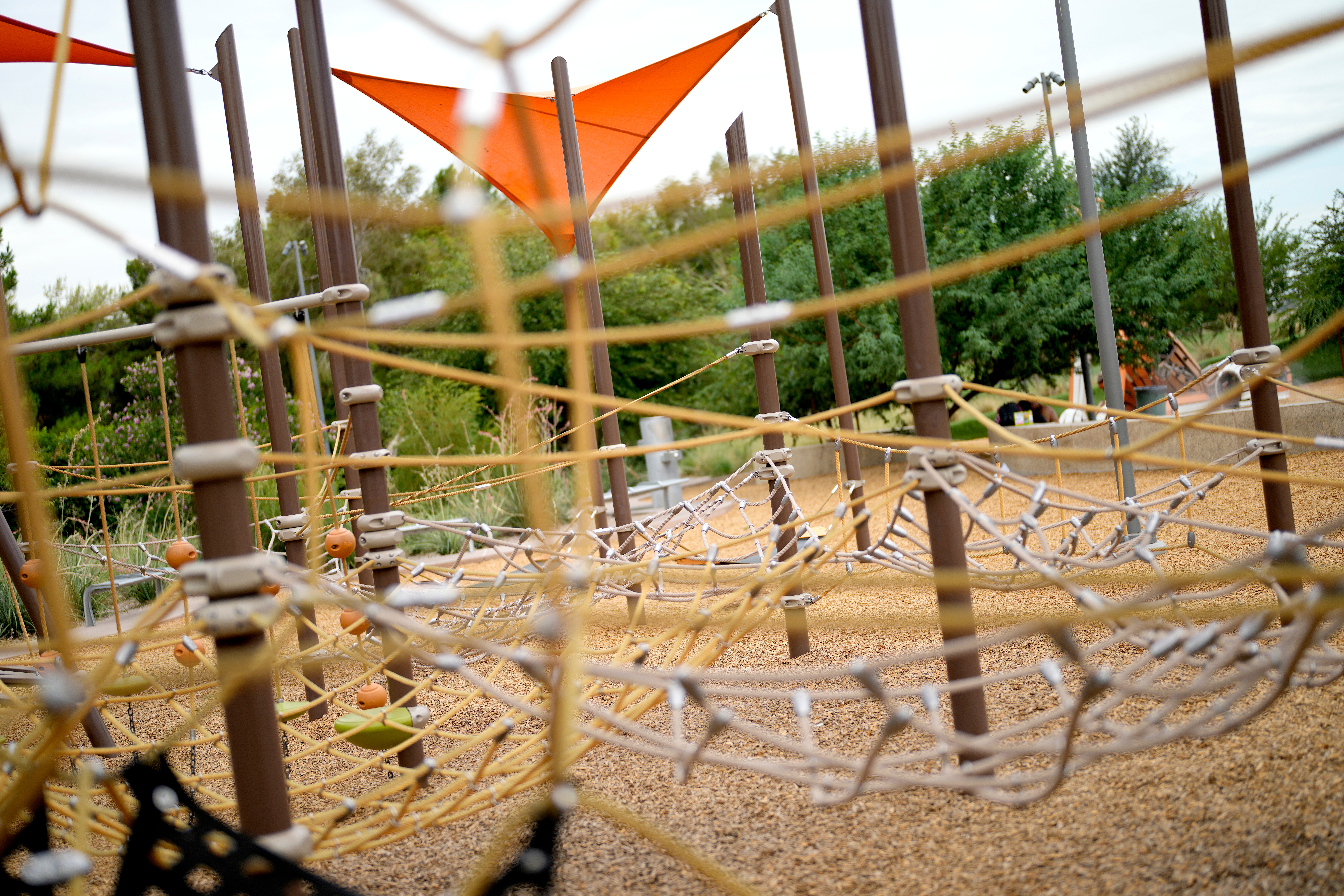 A children’s playground abandoned amid sweltering temperatures in Phoenix last summer