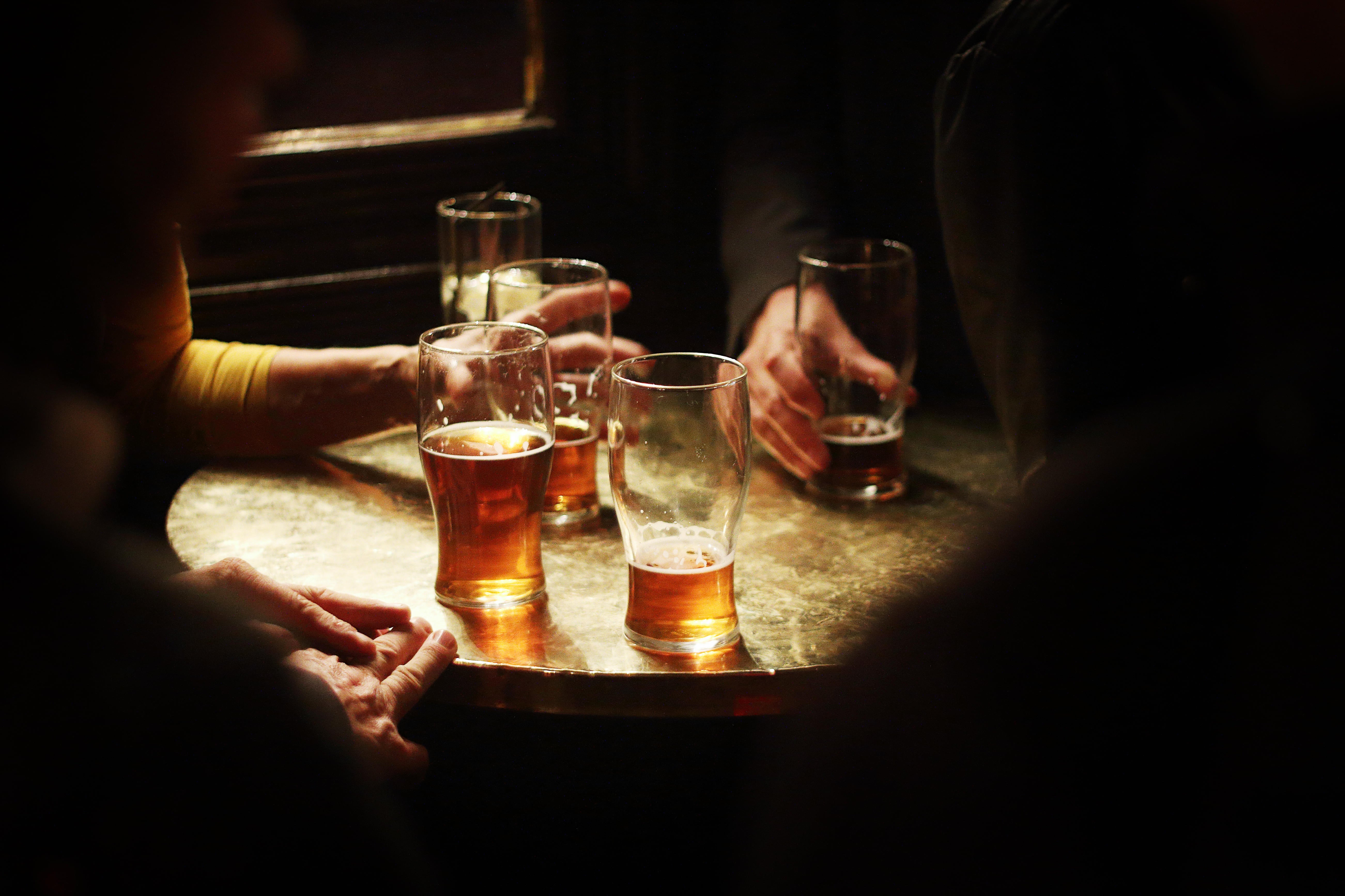 Activity in the UK’s services sector increased at the fastest rate in nearly a year in April (Alamy/PA)