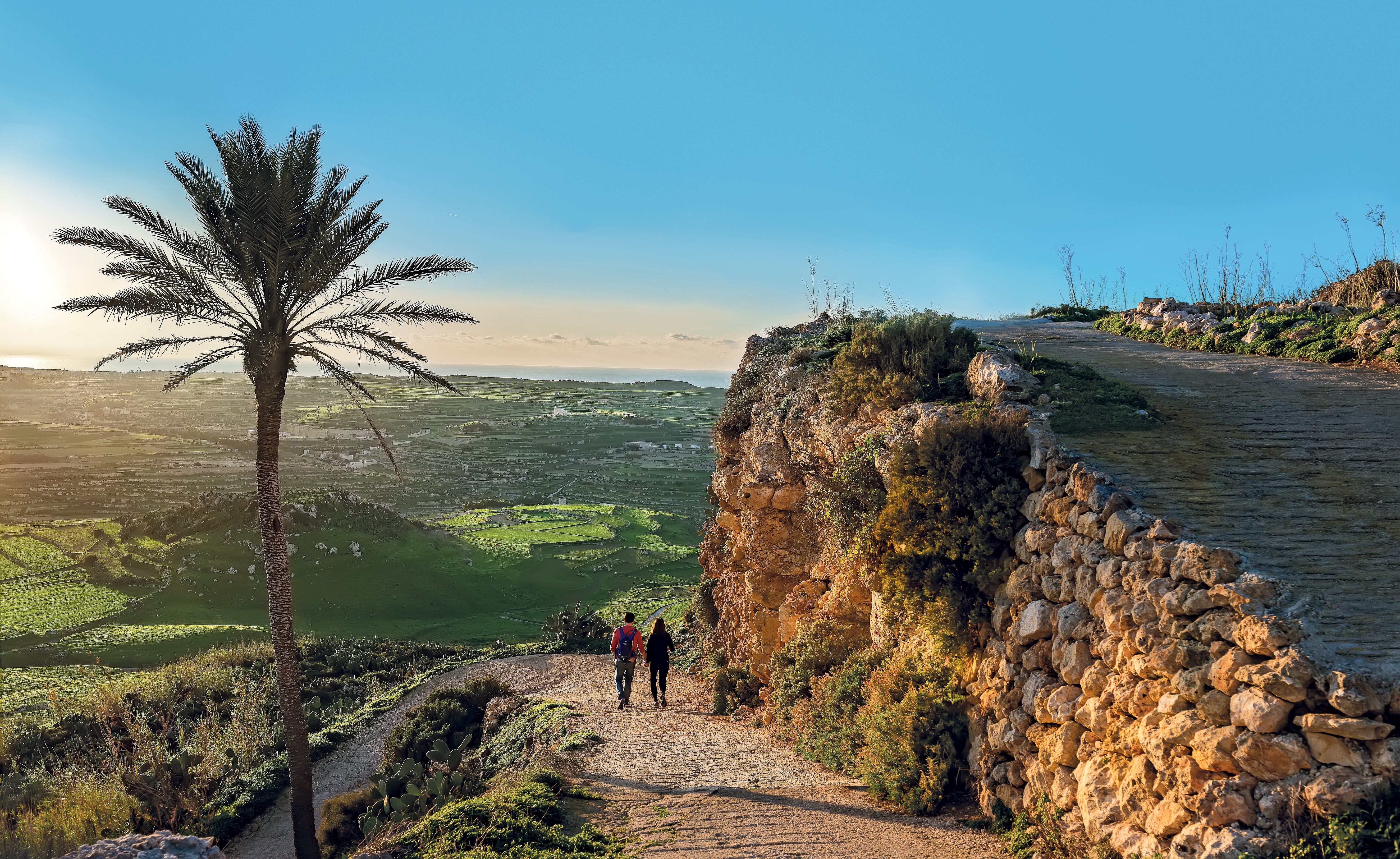 Take a gentle stroll around Gozo’s hills or challenge yourself to a trek across the Dingli Cliffs - the choice is yours