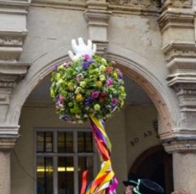 The Lammas glove won’t be returning to the streets of Exeter this year