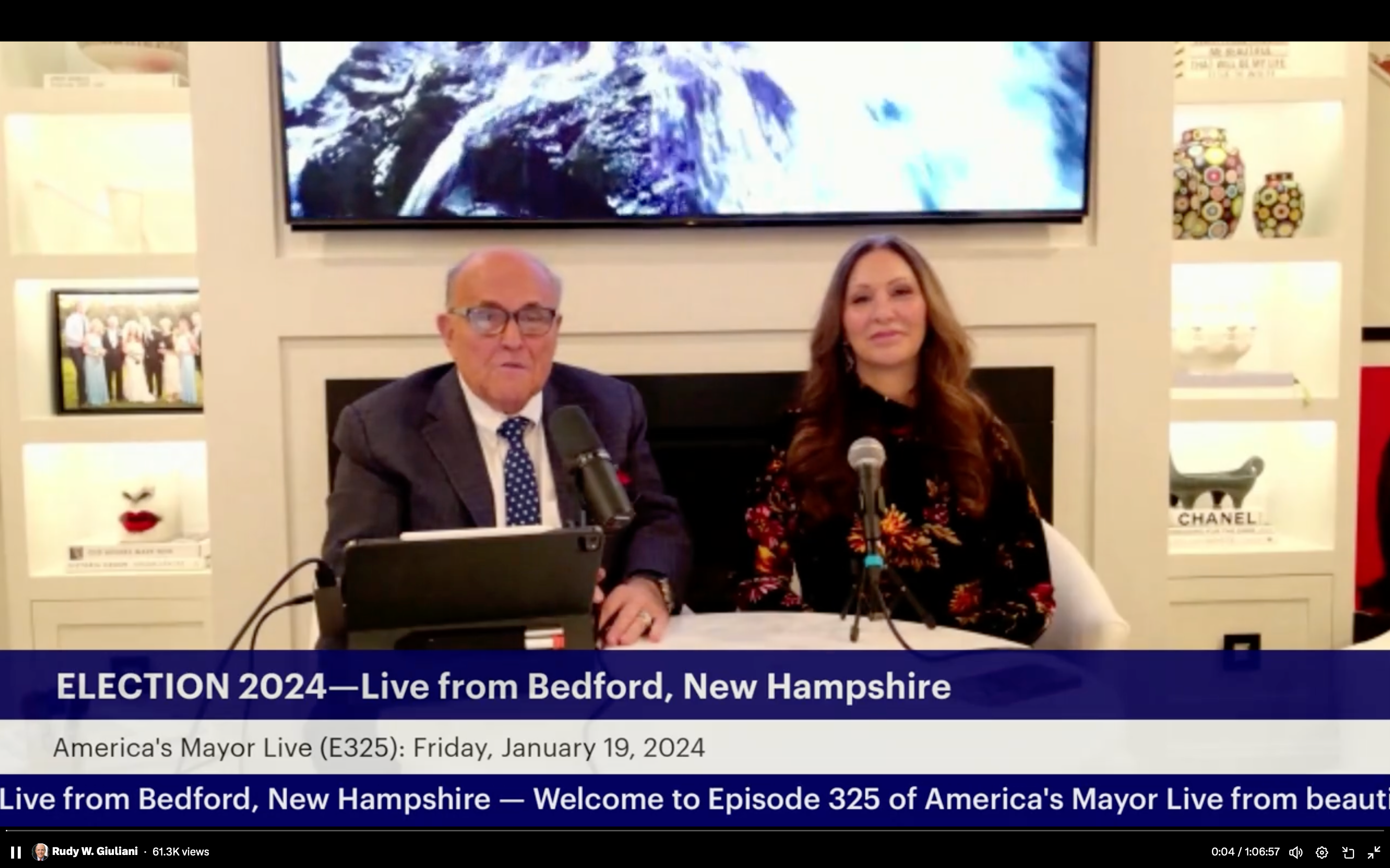 America’s Mayor Live featuring Rudy Giuliani and Maria Ryan