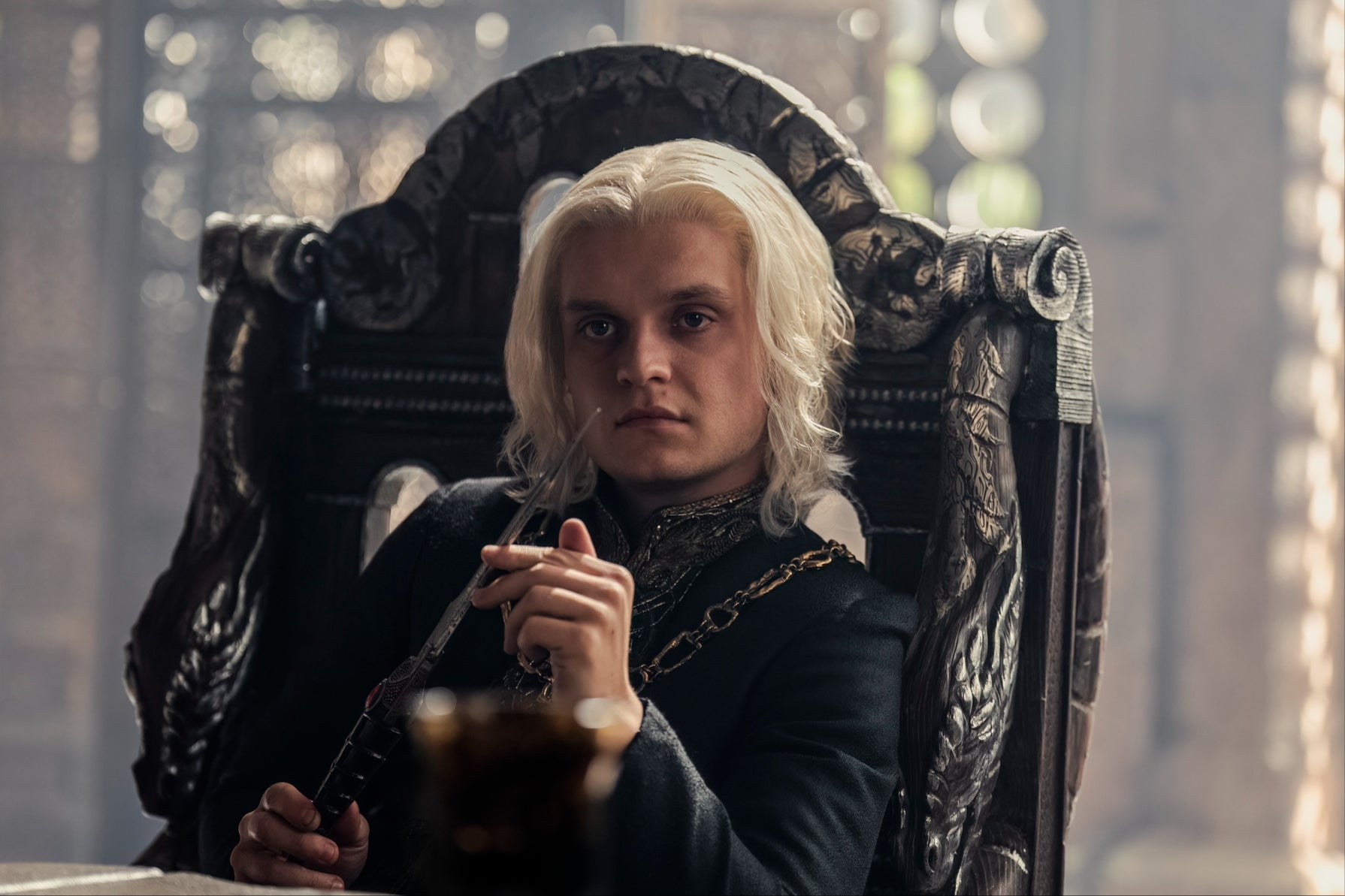 Tom Glynn-Carney as Aegon II in ‘House of the Dragon’ season two