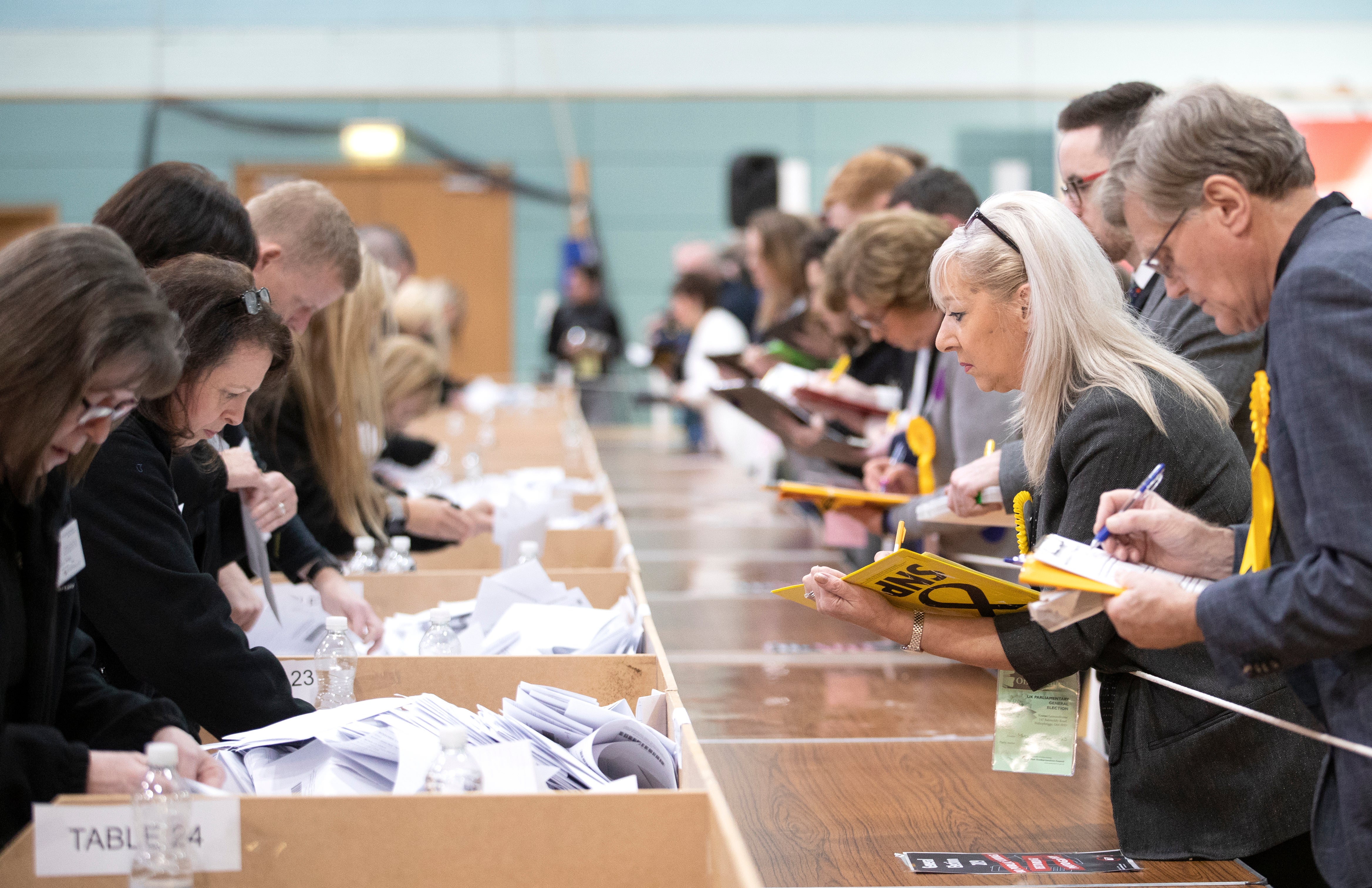 The accuracy of exit polls seems to have improved over time (Jane Barlow/PA)